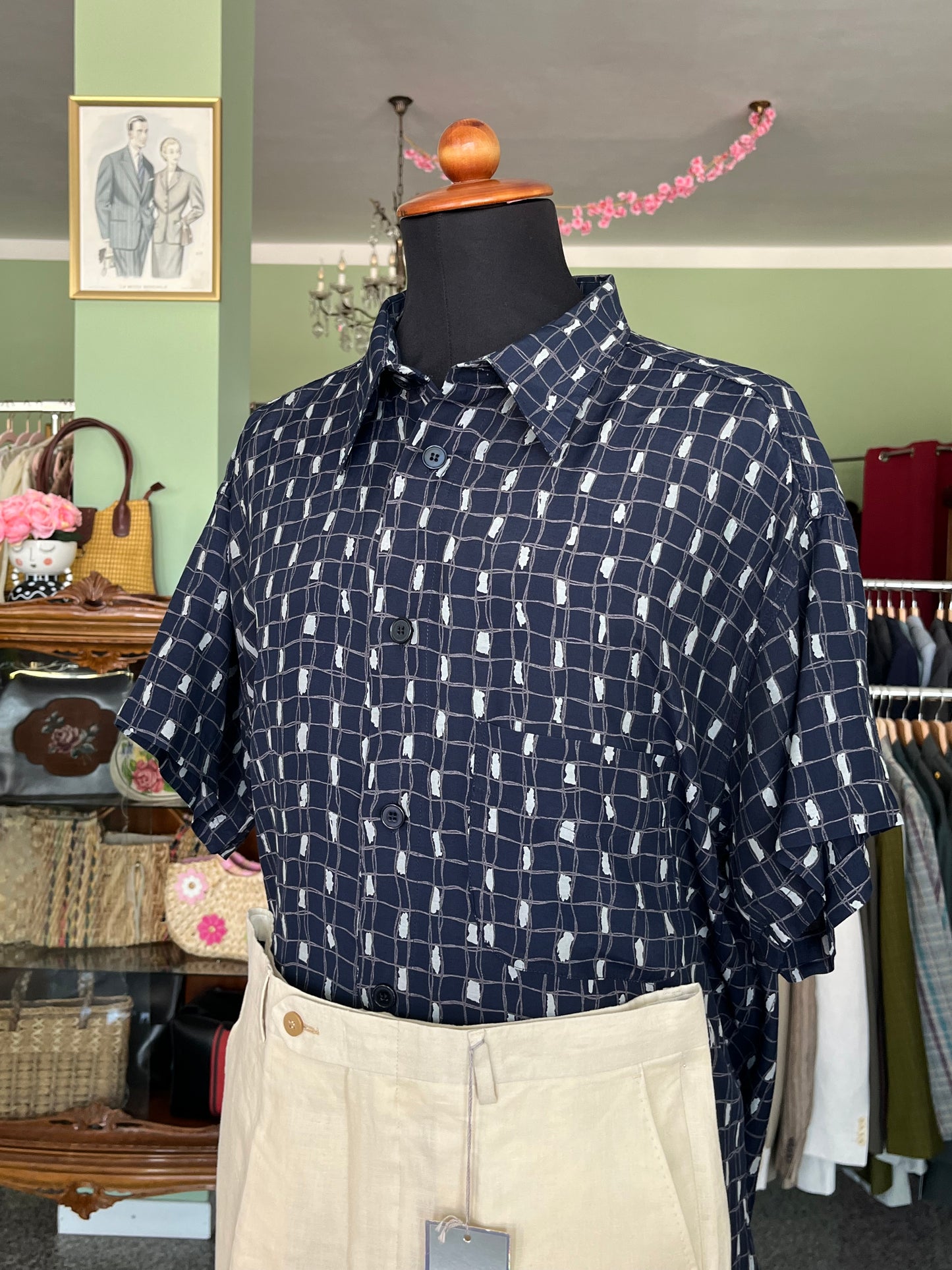Camicia a maniche corte tg. M-L