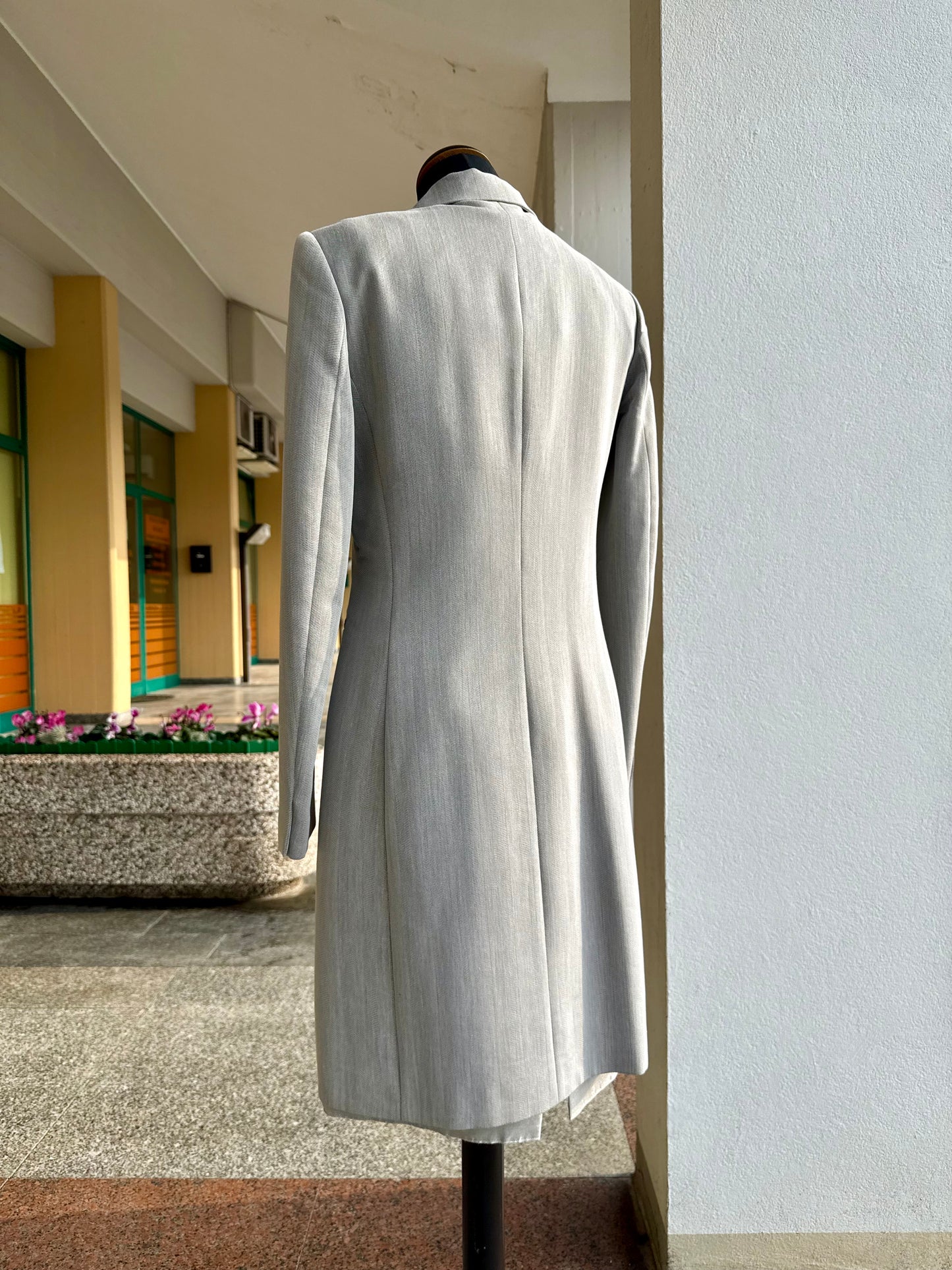 Tailleur anni ‘90 grigio chiaro - TG. 40