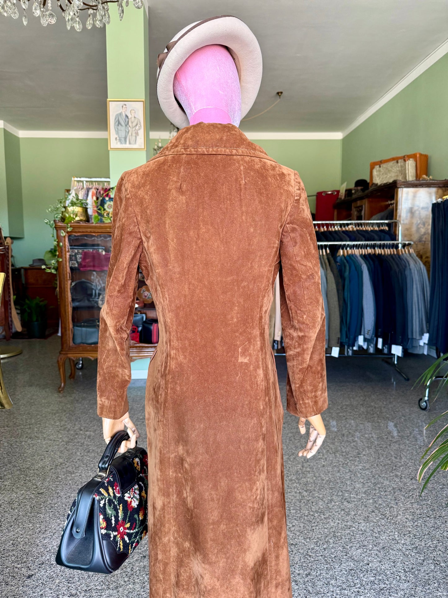 Cappotto in camoscio anni ‘70 - TG. 40