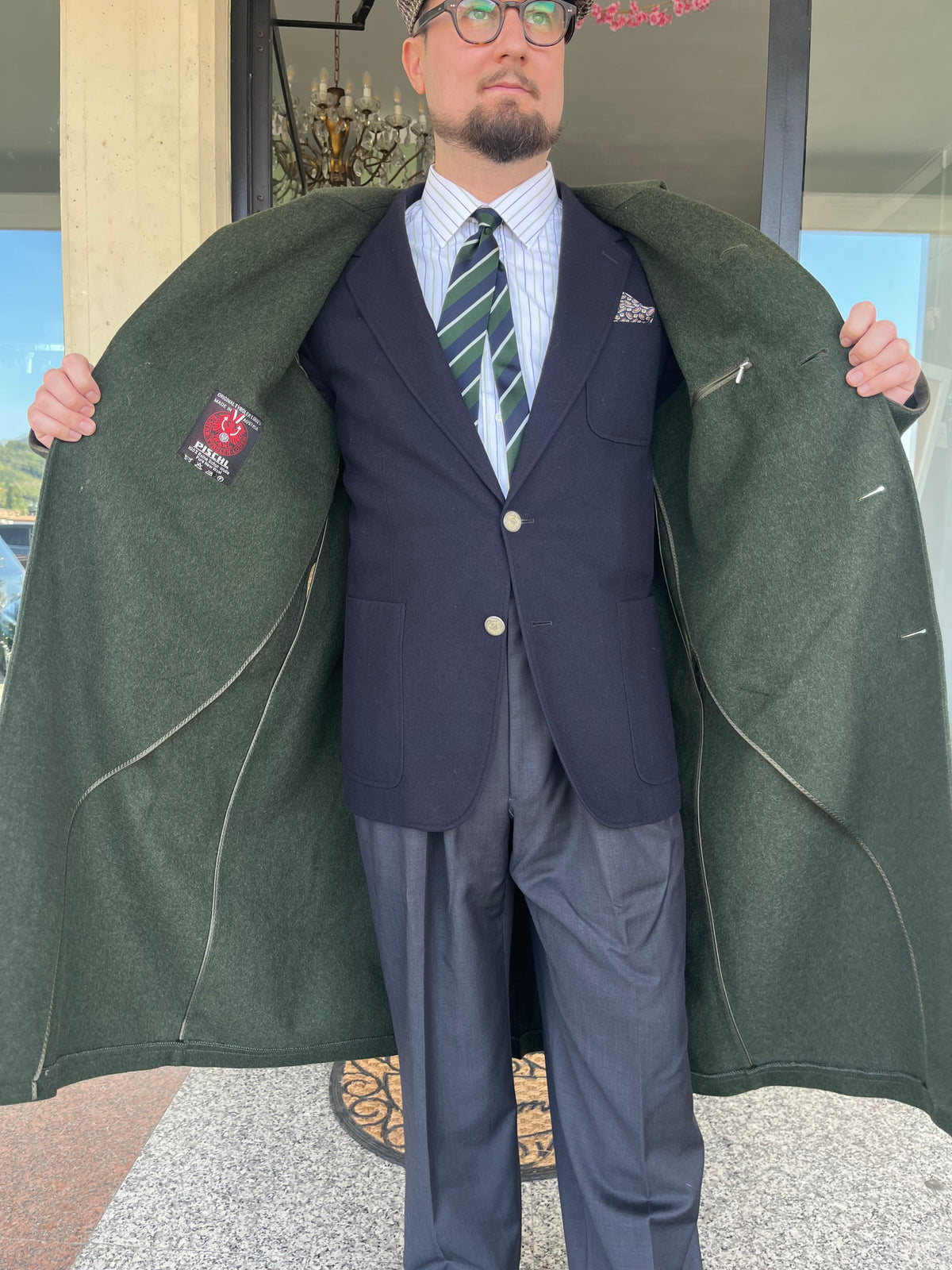 Cappotto Loden anni ‘70 tg. 50-52