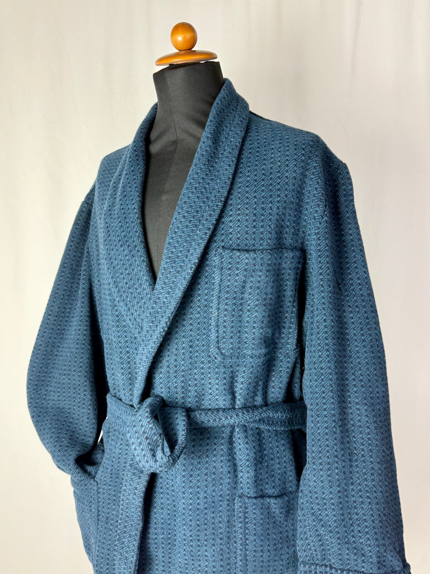 Giacca da camera petrolio tg. M-L