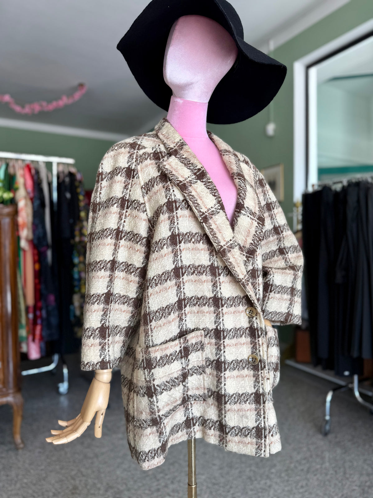 Cappotto sartoriale in tweed - TG. 44/46/48