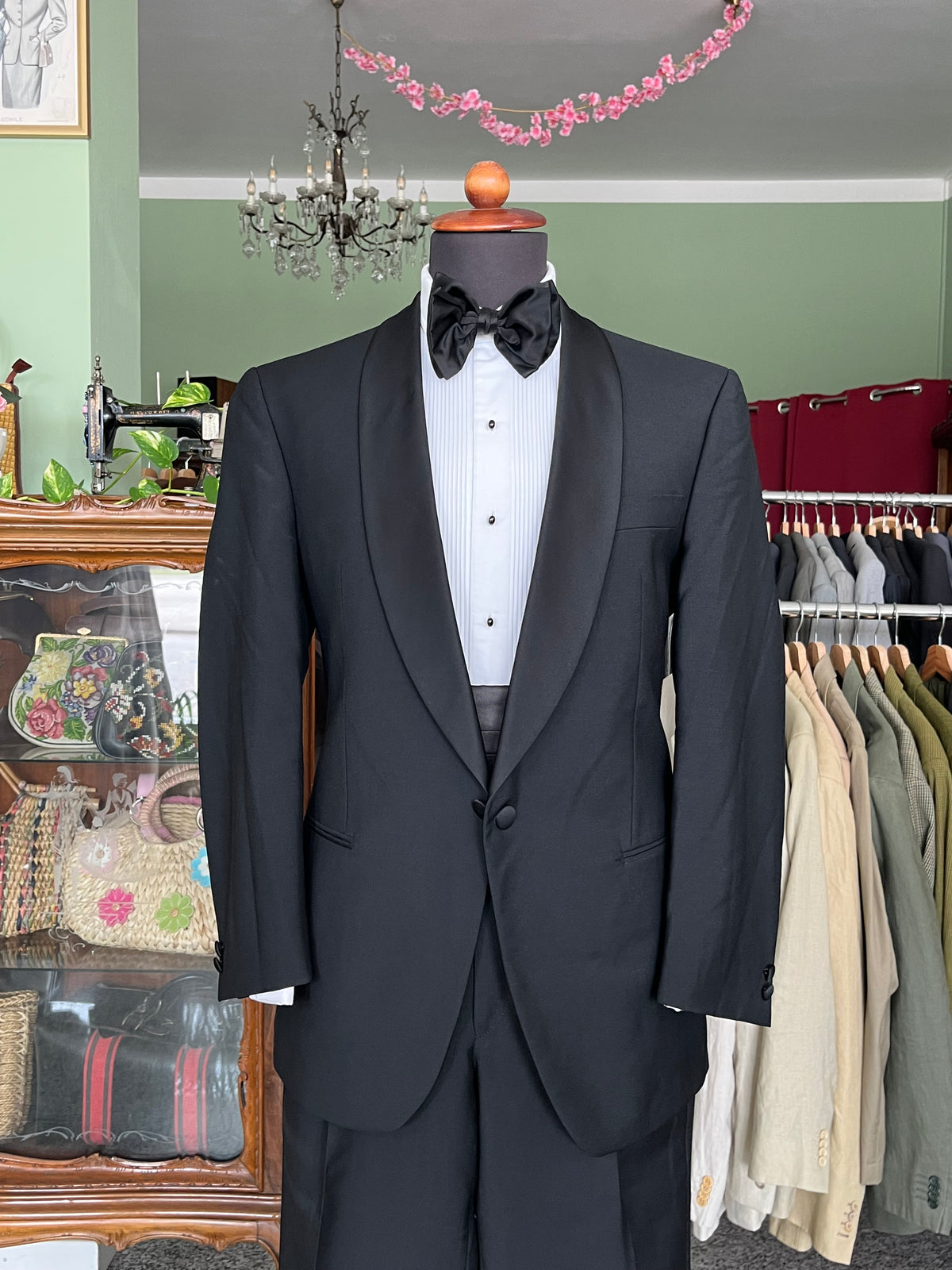 Smoking anni ‘90 Vitale Barberis Canonico tg. 48 corta