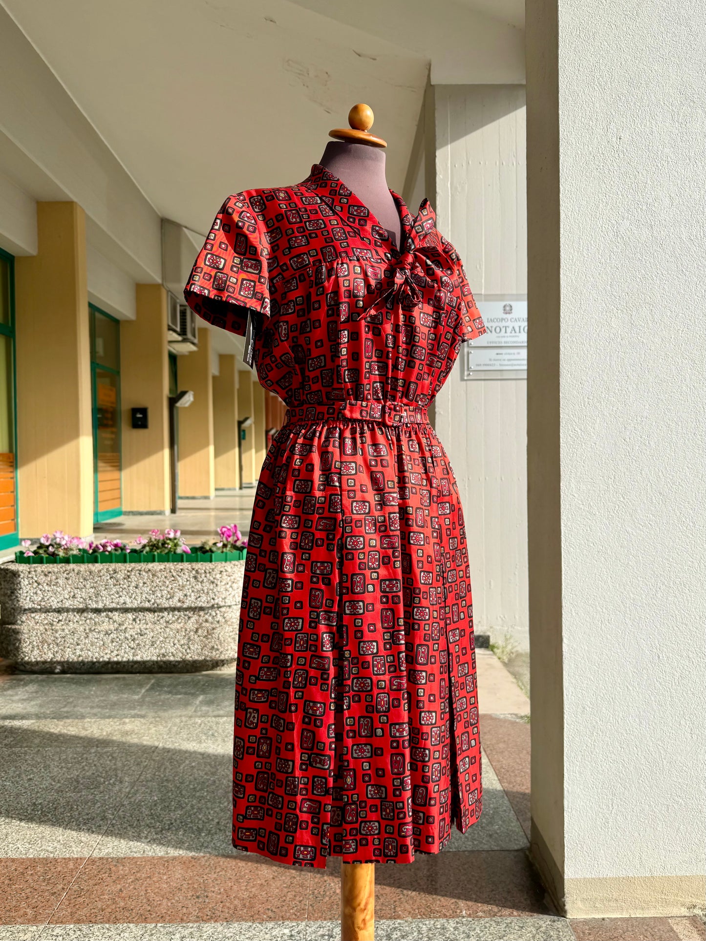 Abito anni ‘60 in seta - TG. 42