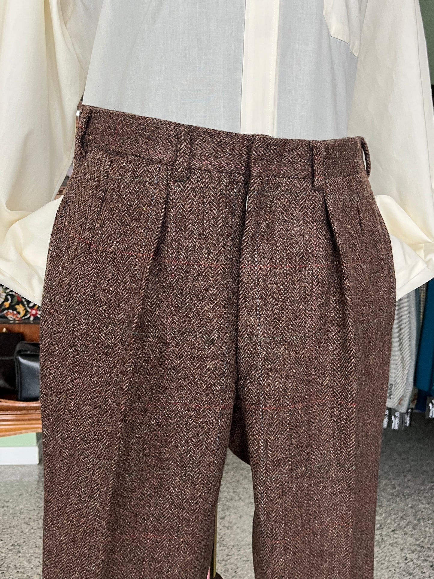 Calzoni anni ‘90 tweed tg. 50