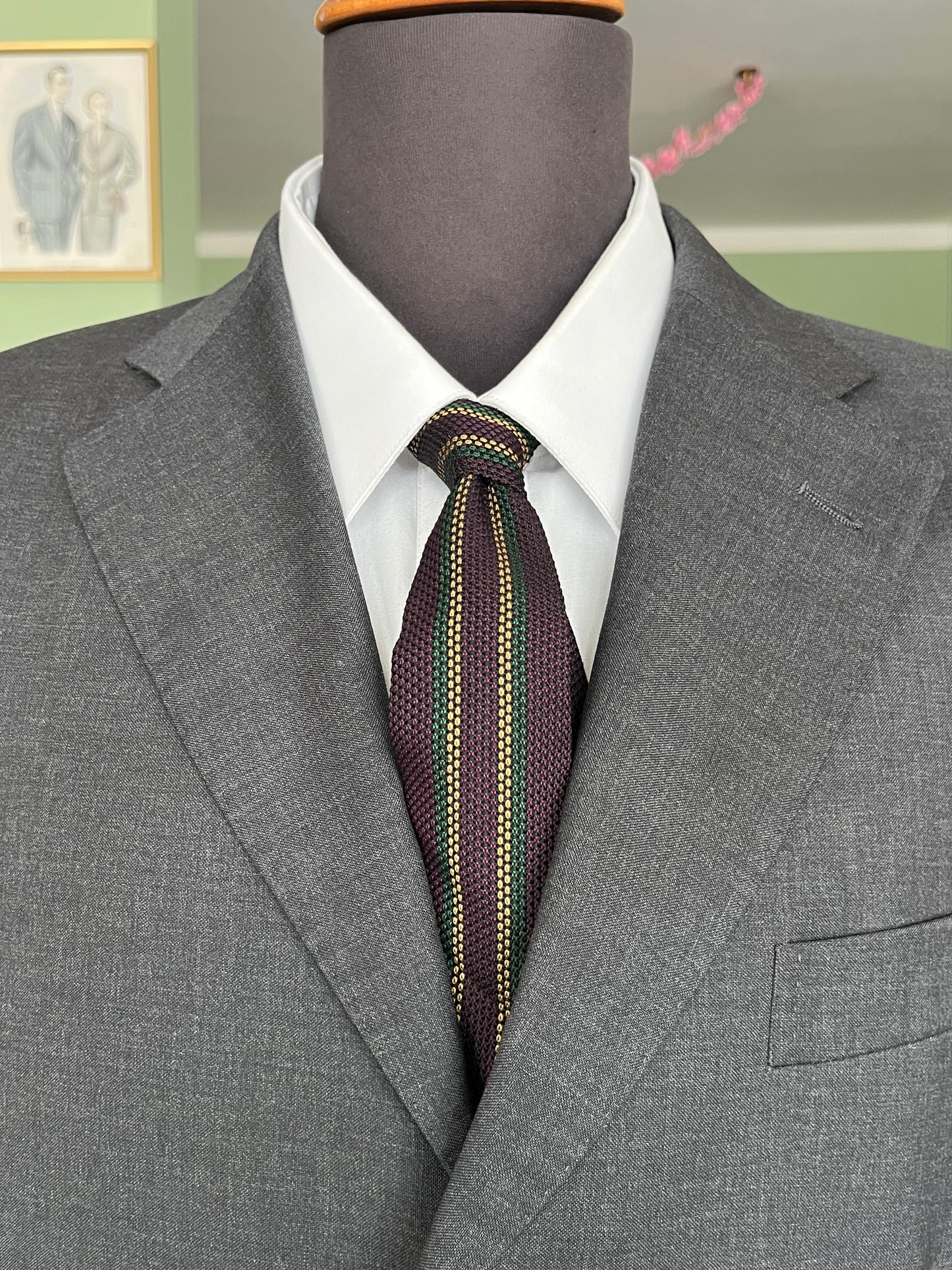 Cravatta anni ‘60 tricot