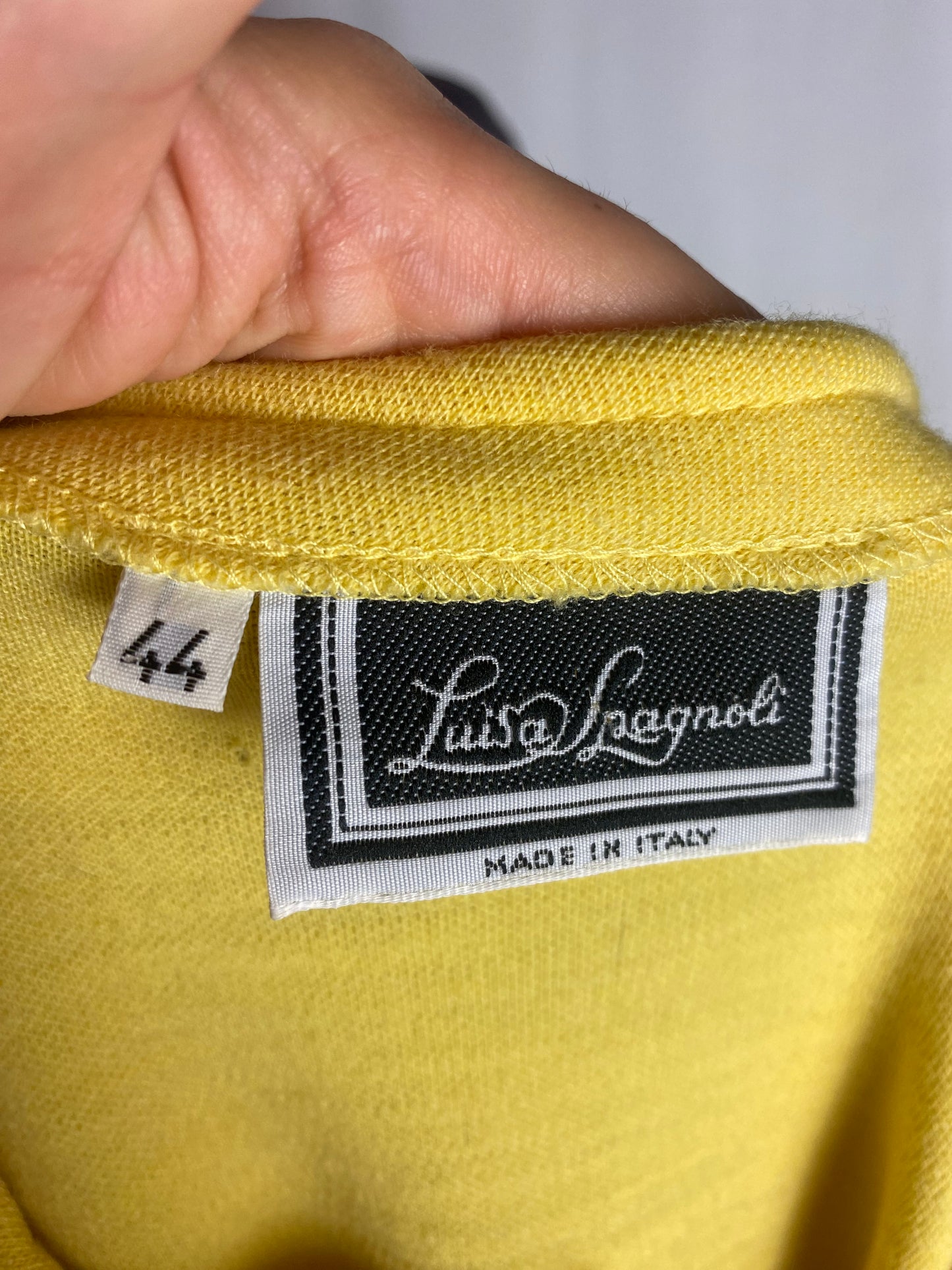 Abito giallo Luisa Spagnoli - TG. 44