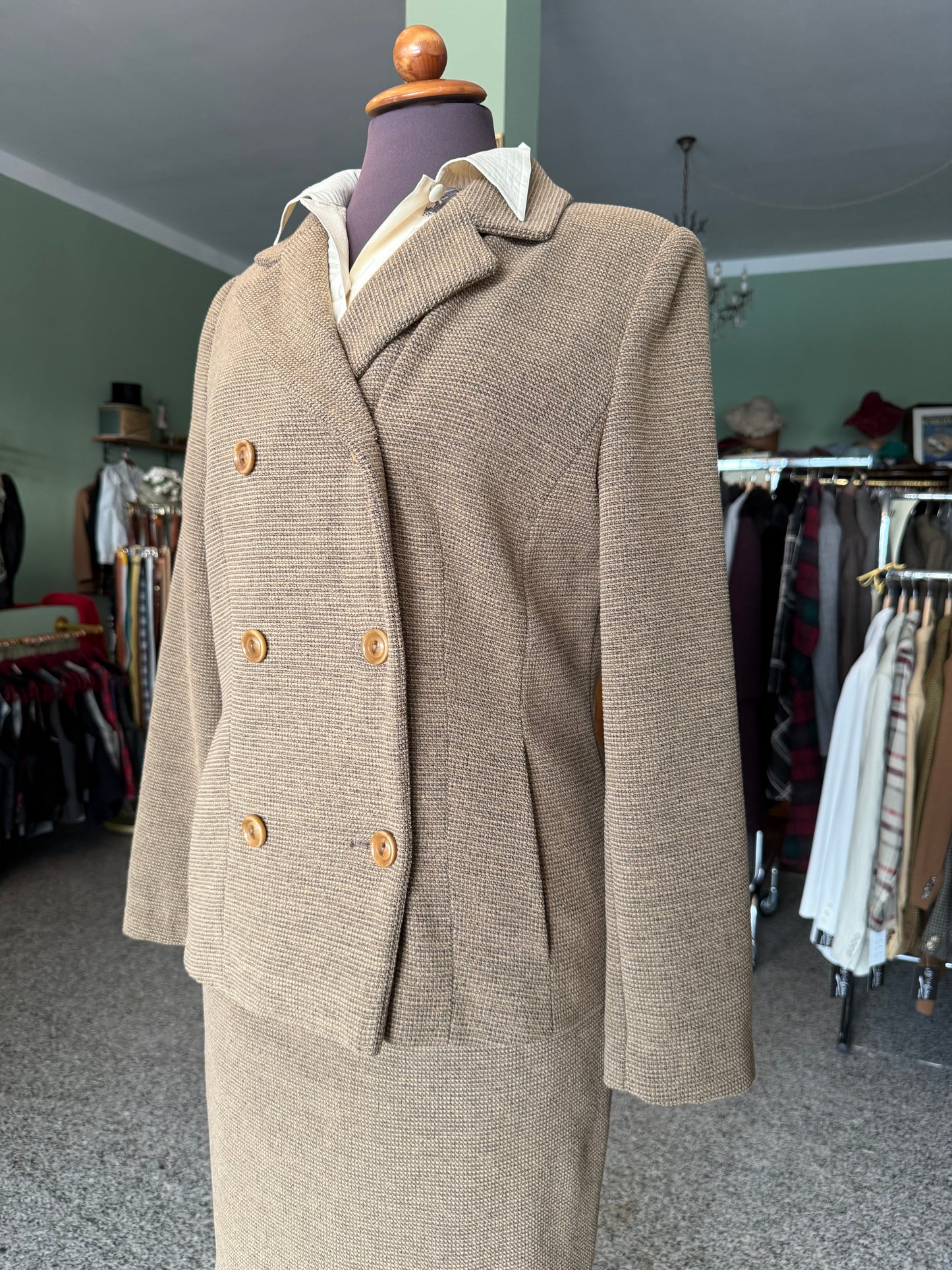 Tailleur sabbia anni ‘80/‘90 - TG. 42