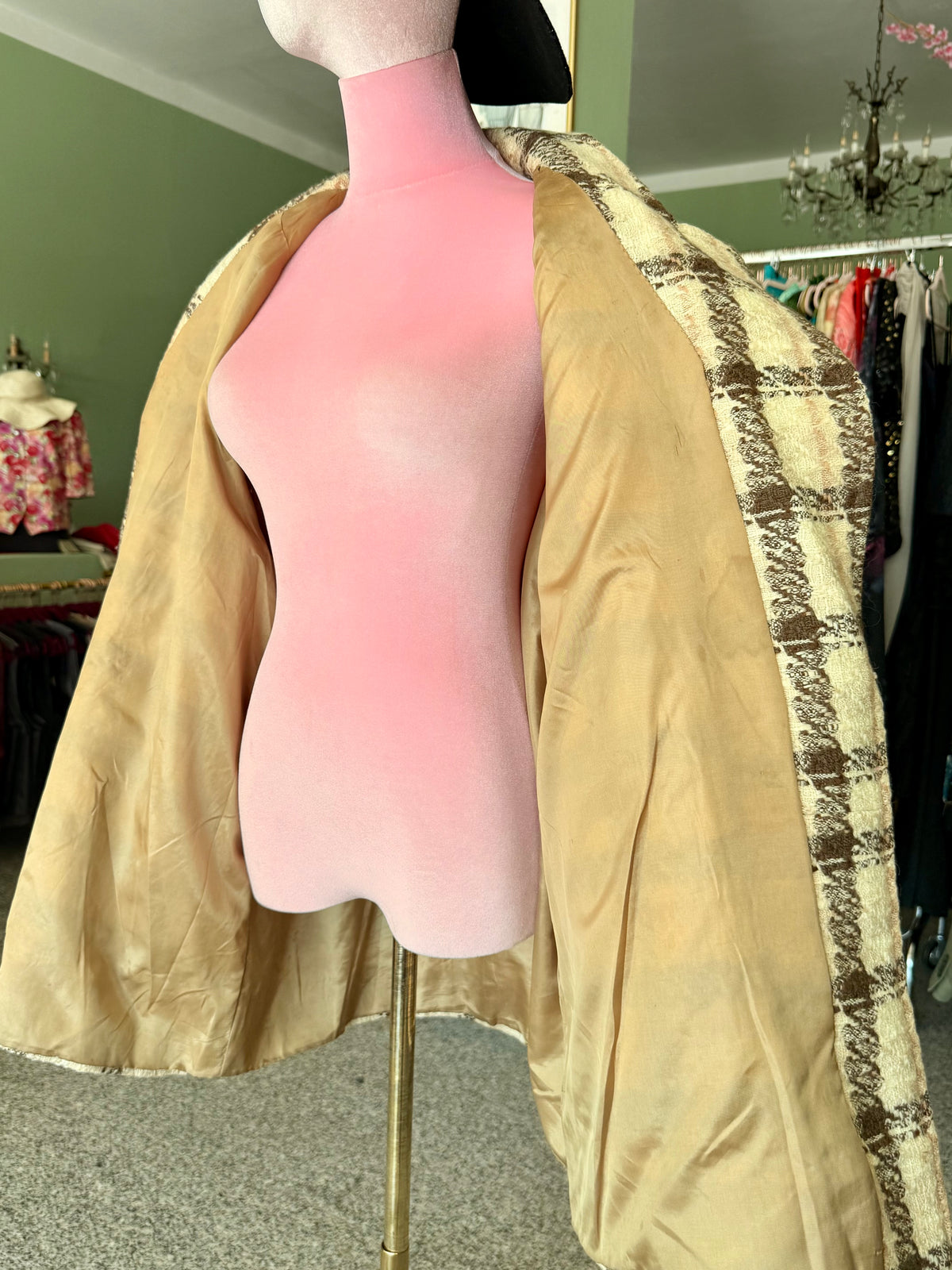 Cappotto sartoriale in tweed - TG. 44/46/48
