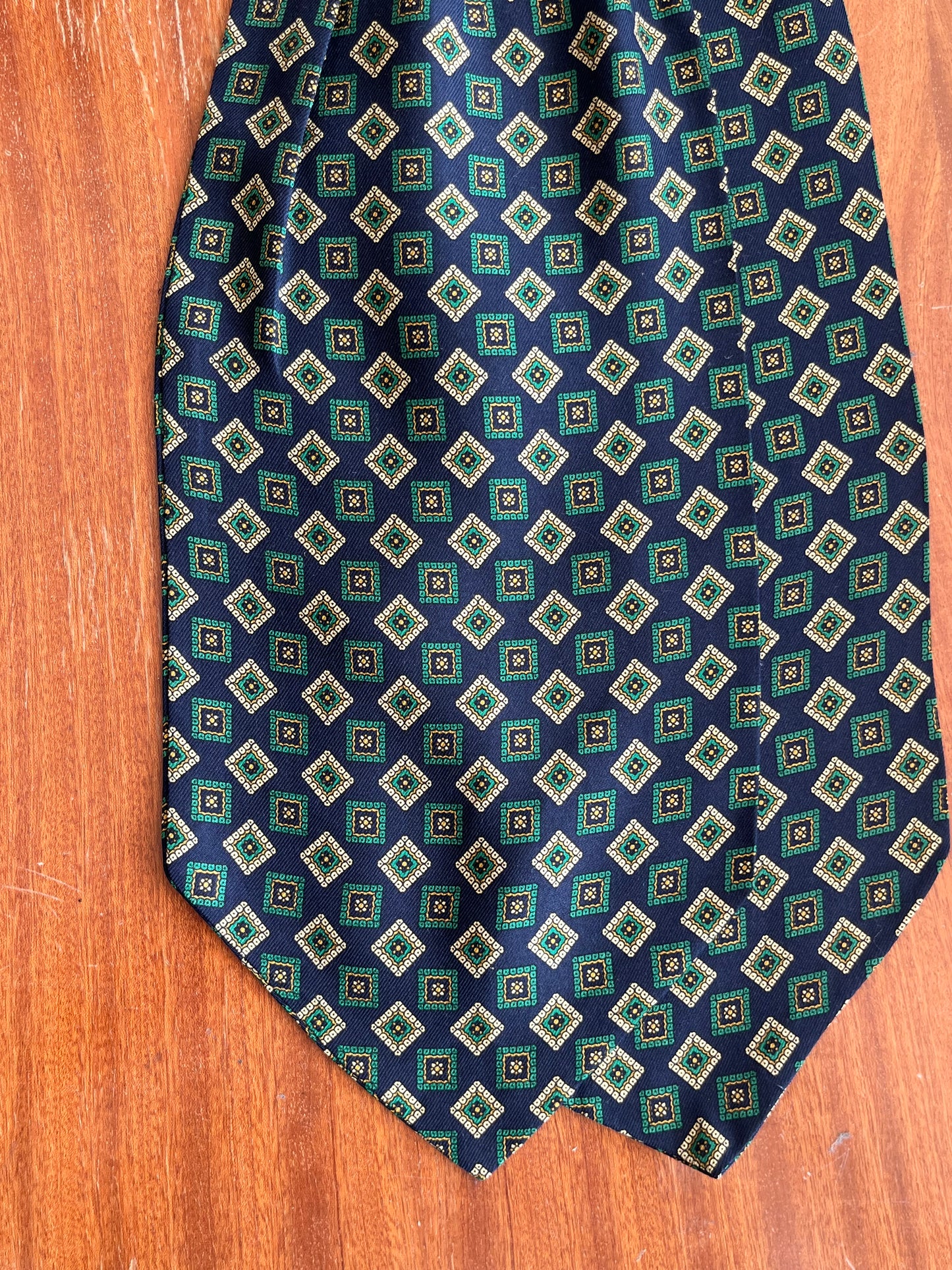 Ascot seta micro-fantasia