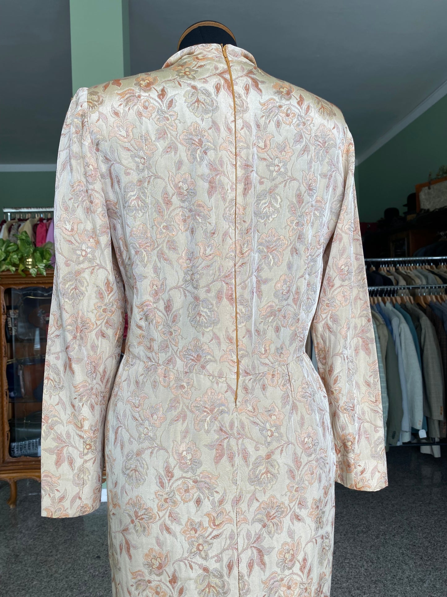 Abito sartoriale in broccato- TG. 42 circa