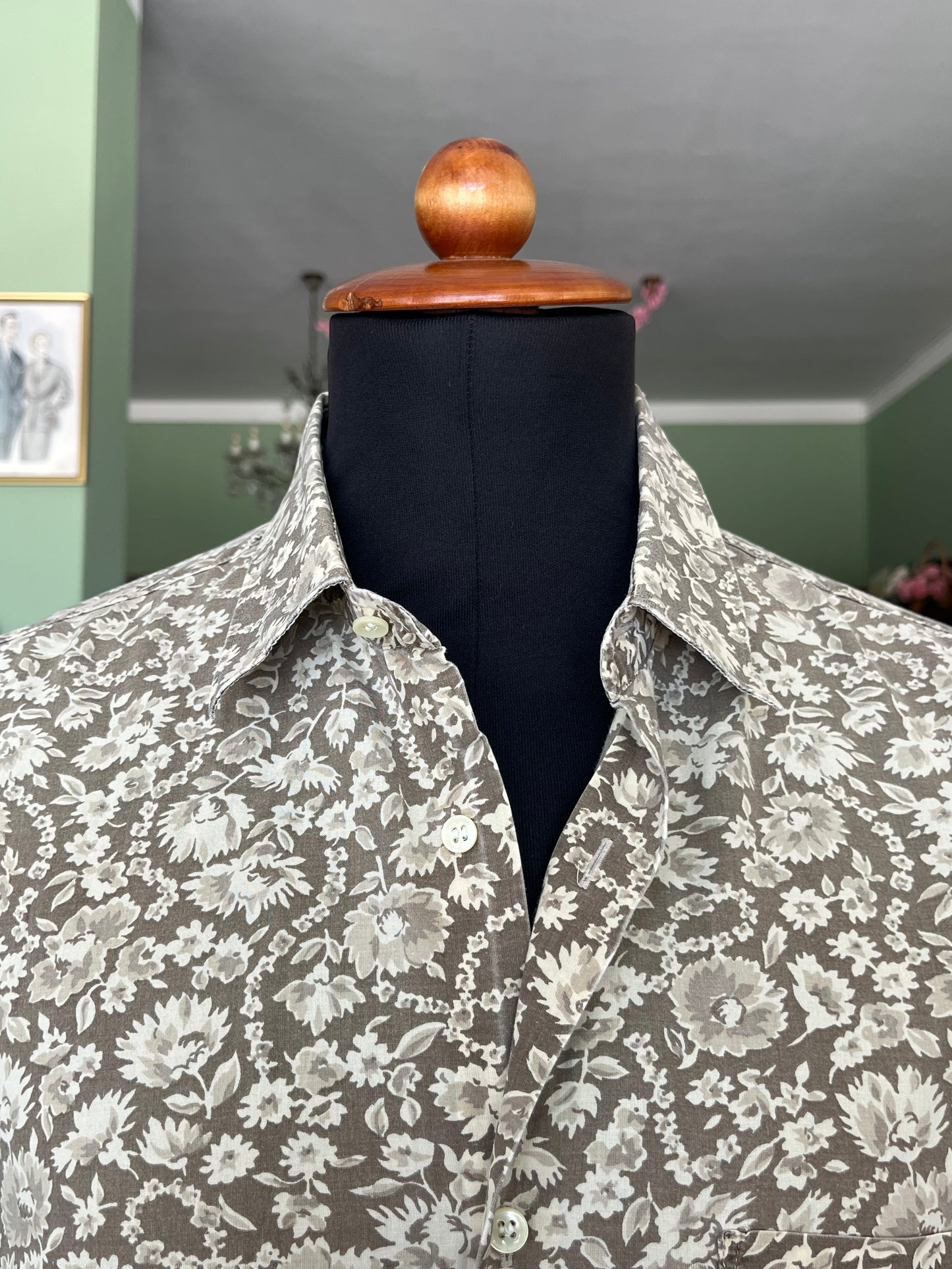 Camicia Benetton a maniche corte tg. S-M