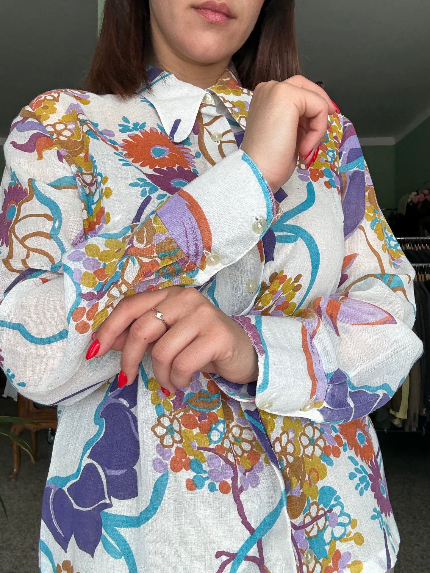 Camicia anni ‘70 pop - TG. 42