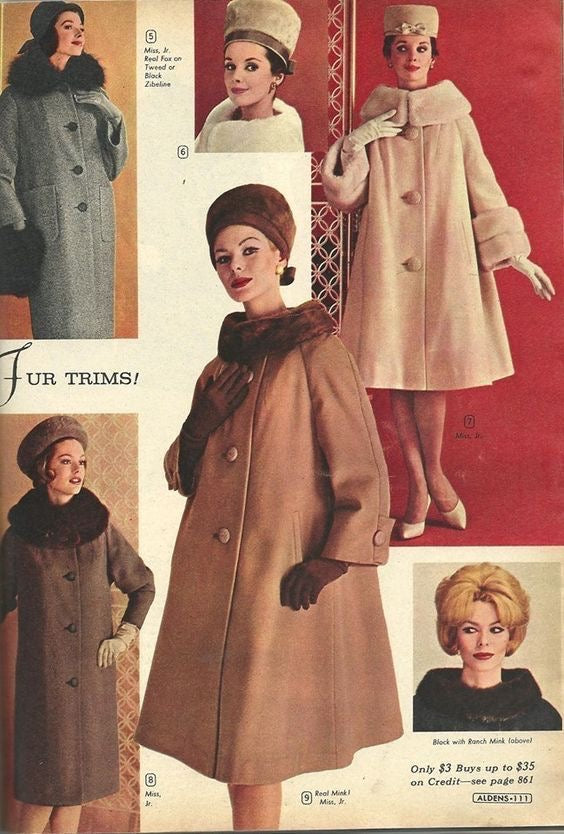Cappotto anni ‘60 nero - TG. 44/46 circa