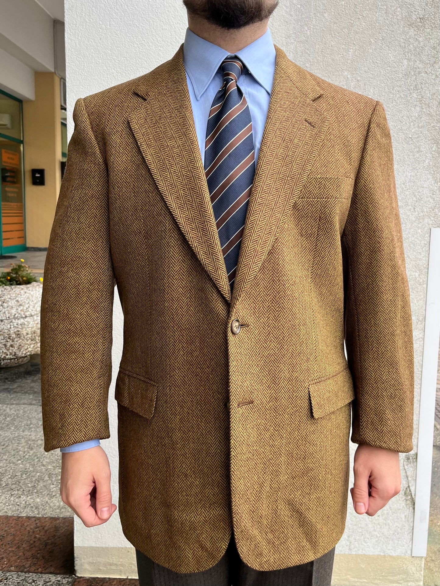 Giacca in tweed anni ‘80 tg. 52-54