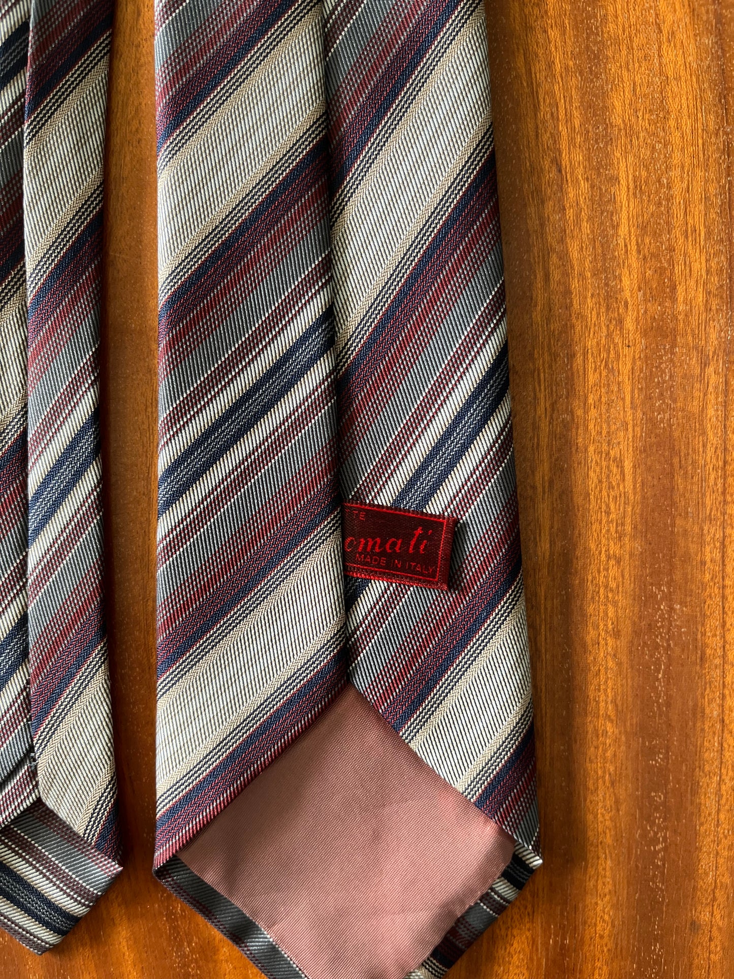 Cravatta anni ‘60 regimental