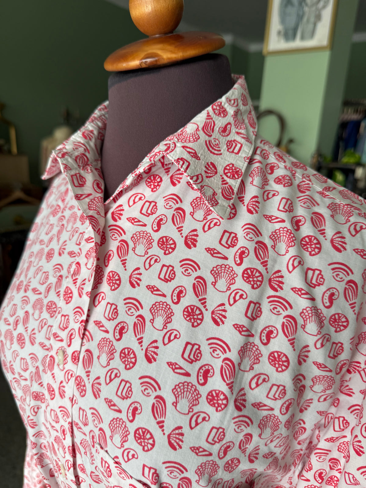 Camicia con conchiglie 🐚- TG. 44/46