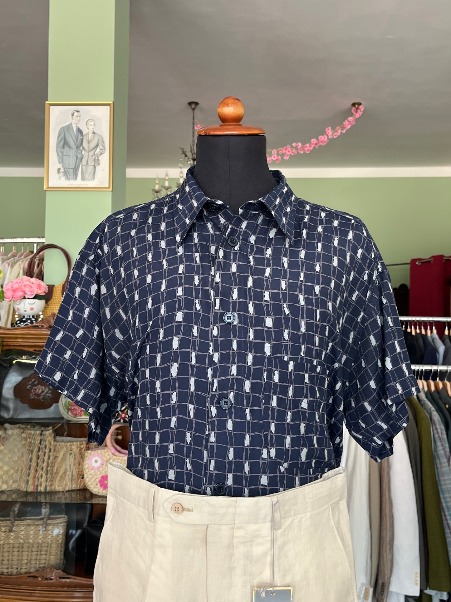 Camicia a maniche corte tg. M-L