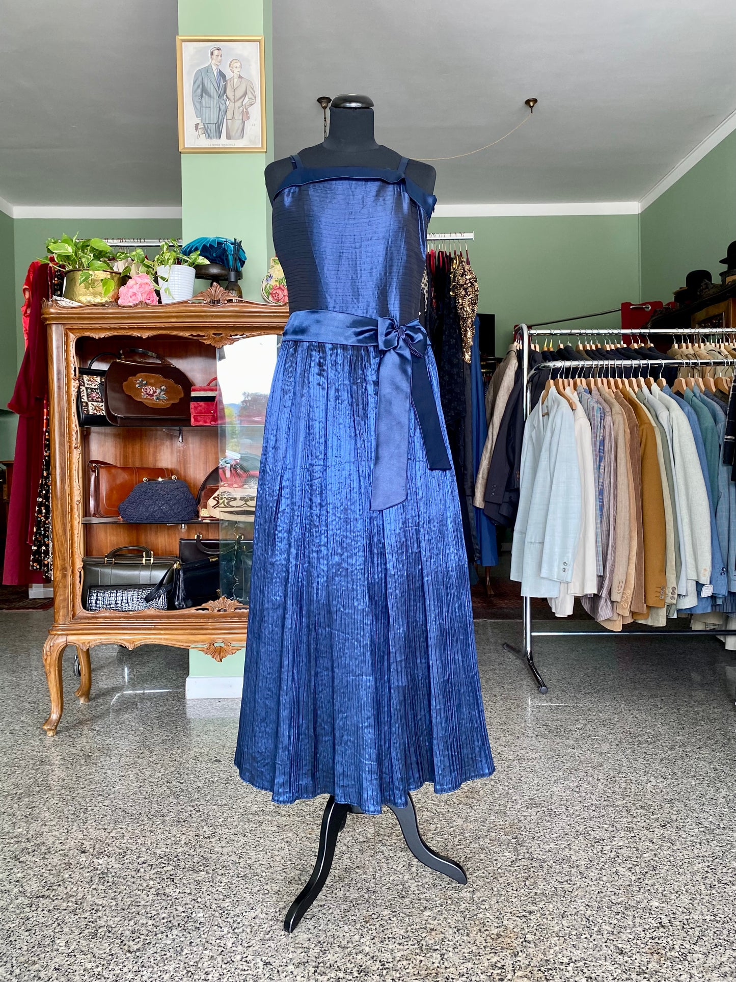 Abito da sera  Blu Royal - TG. 40