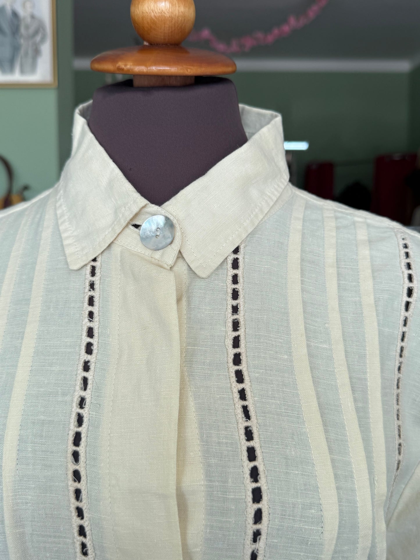 Abito lino cotone - TG. 50