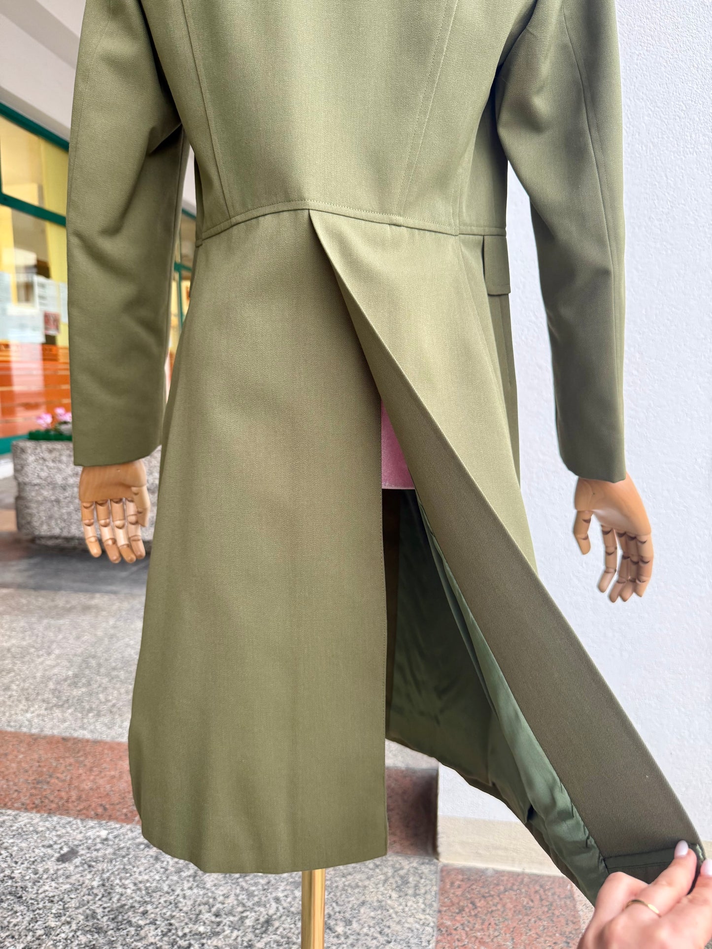 Trench oliva new old stock - TG. 38/40