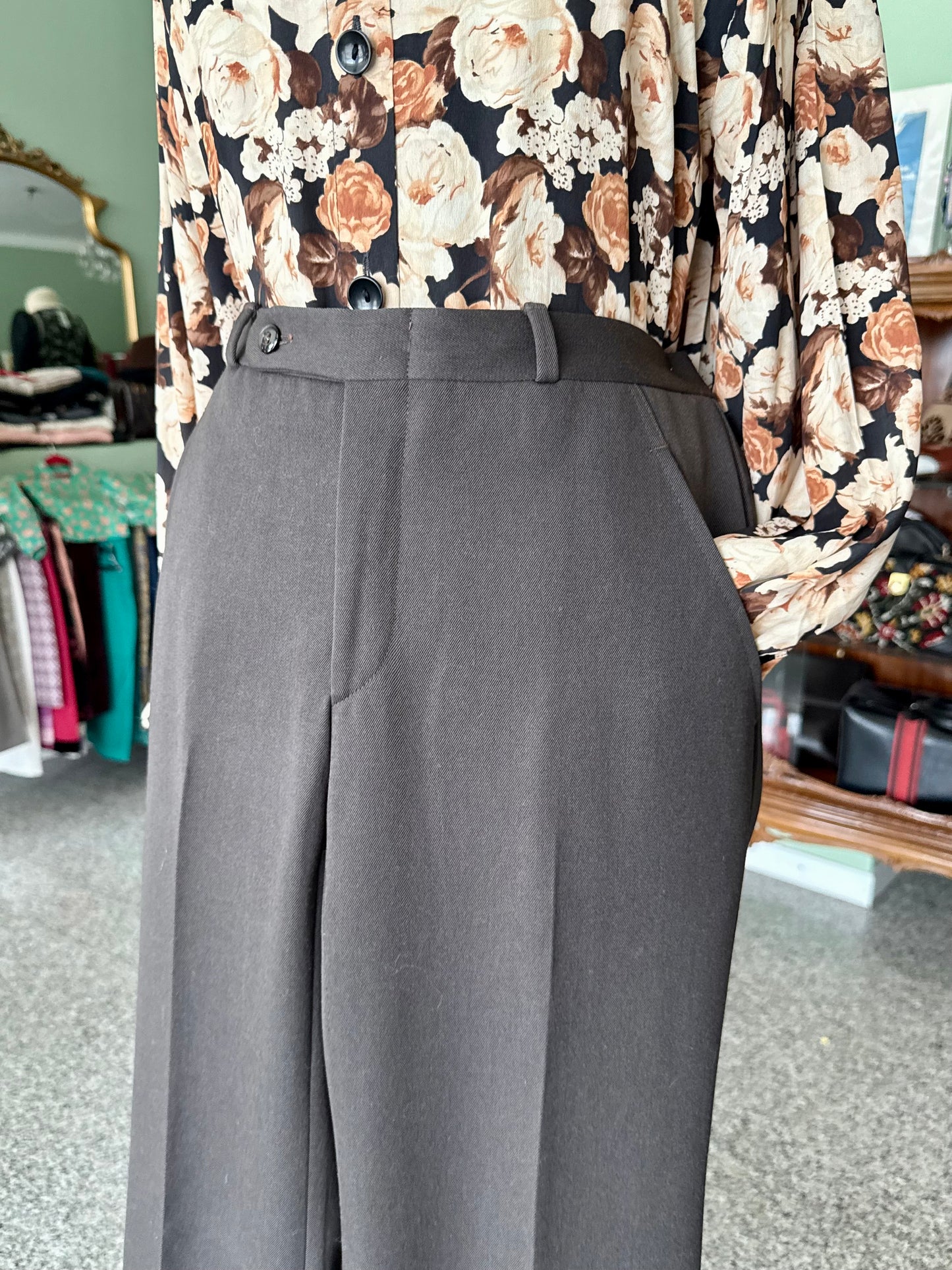 Pantaloni anni ‘70 a zampa - TG. 38/40