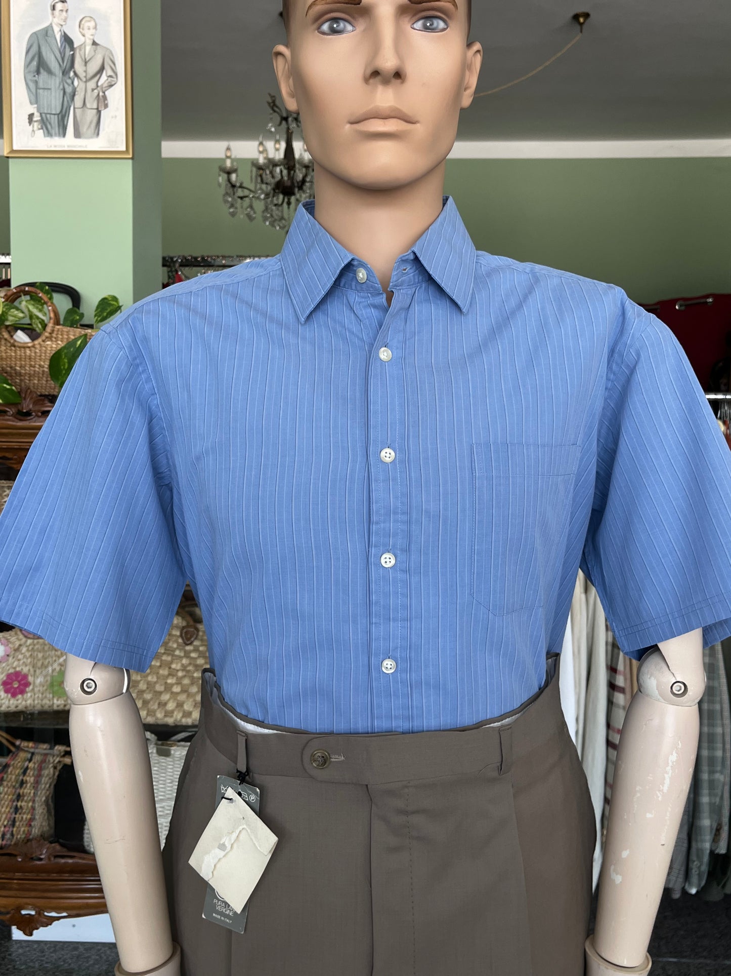 Camicia a maniche corte tg. L-XL