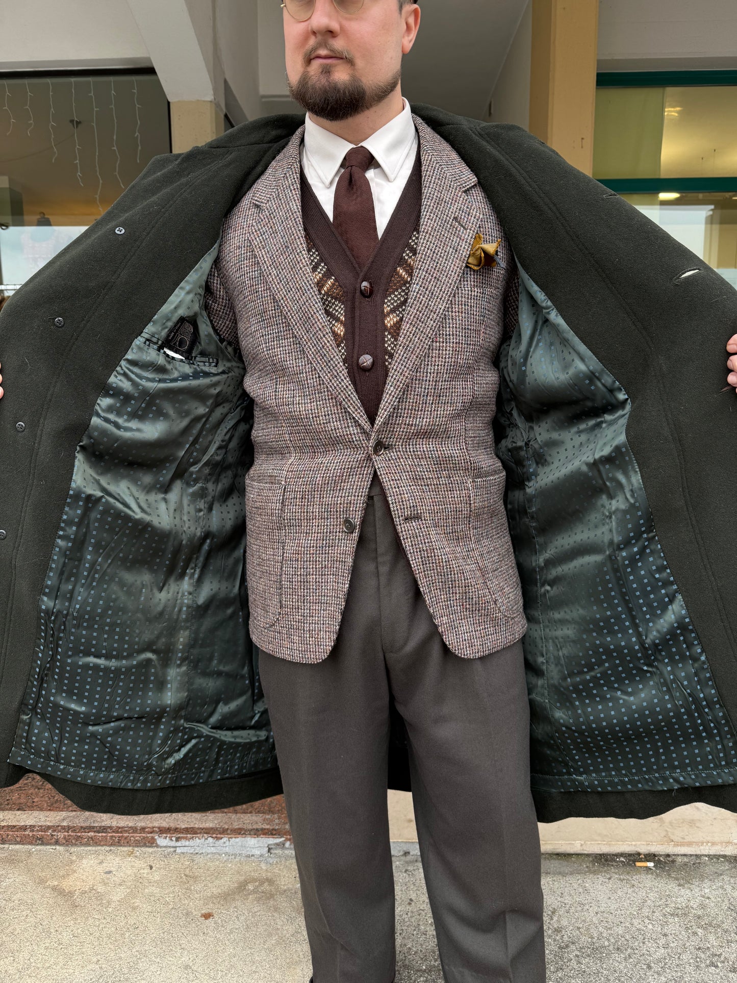 Cappotto lana anni '90 tg. 52-54-56