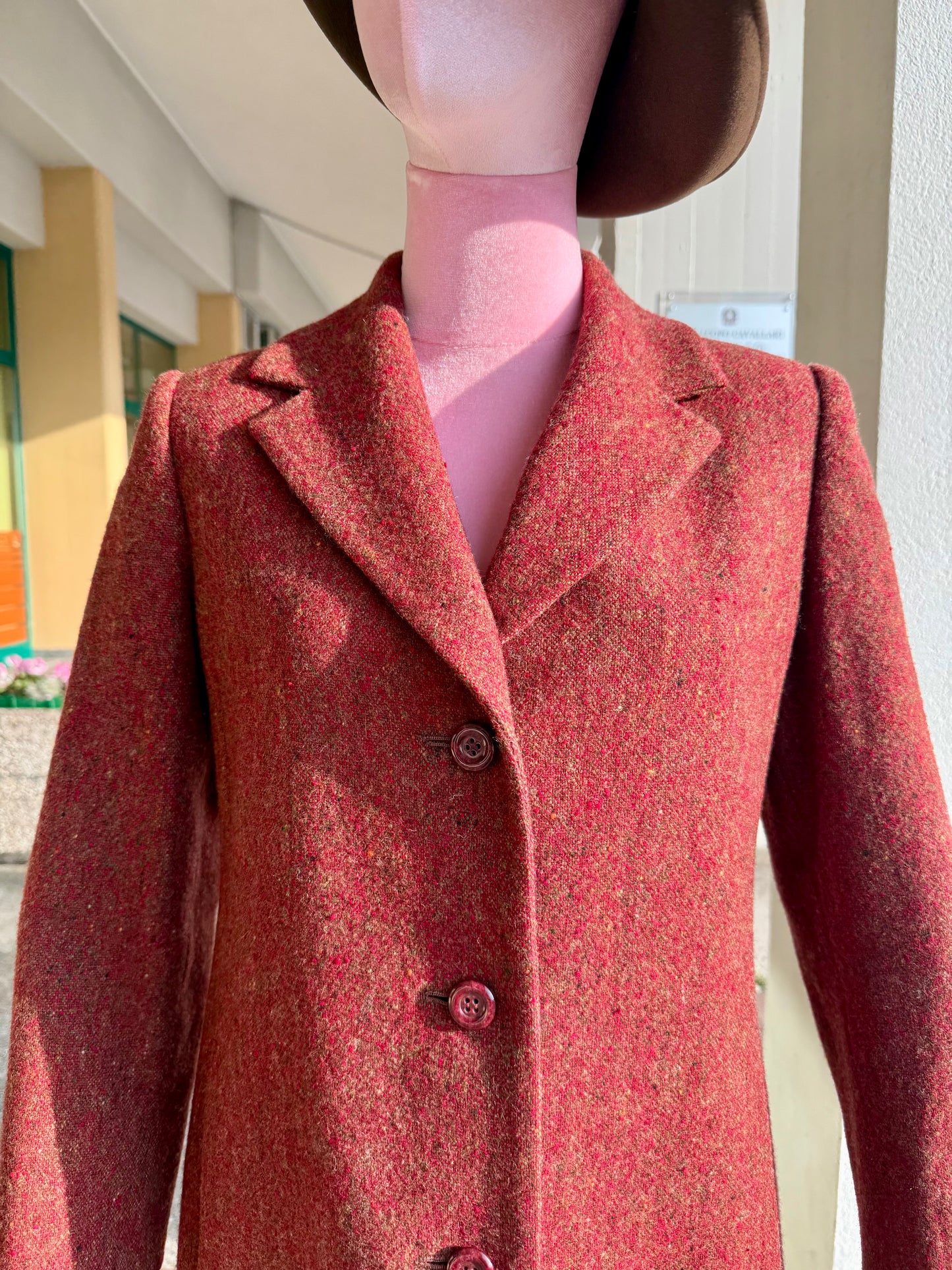 Soprabito sartoriale ruggine - TG. 42