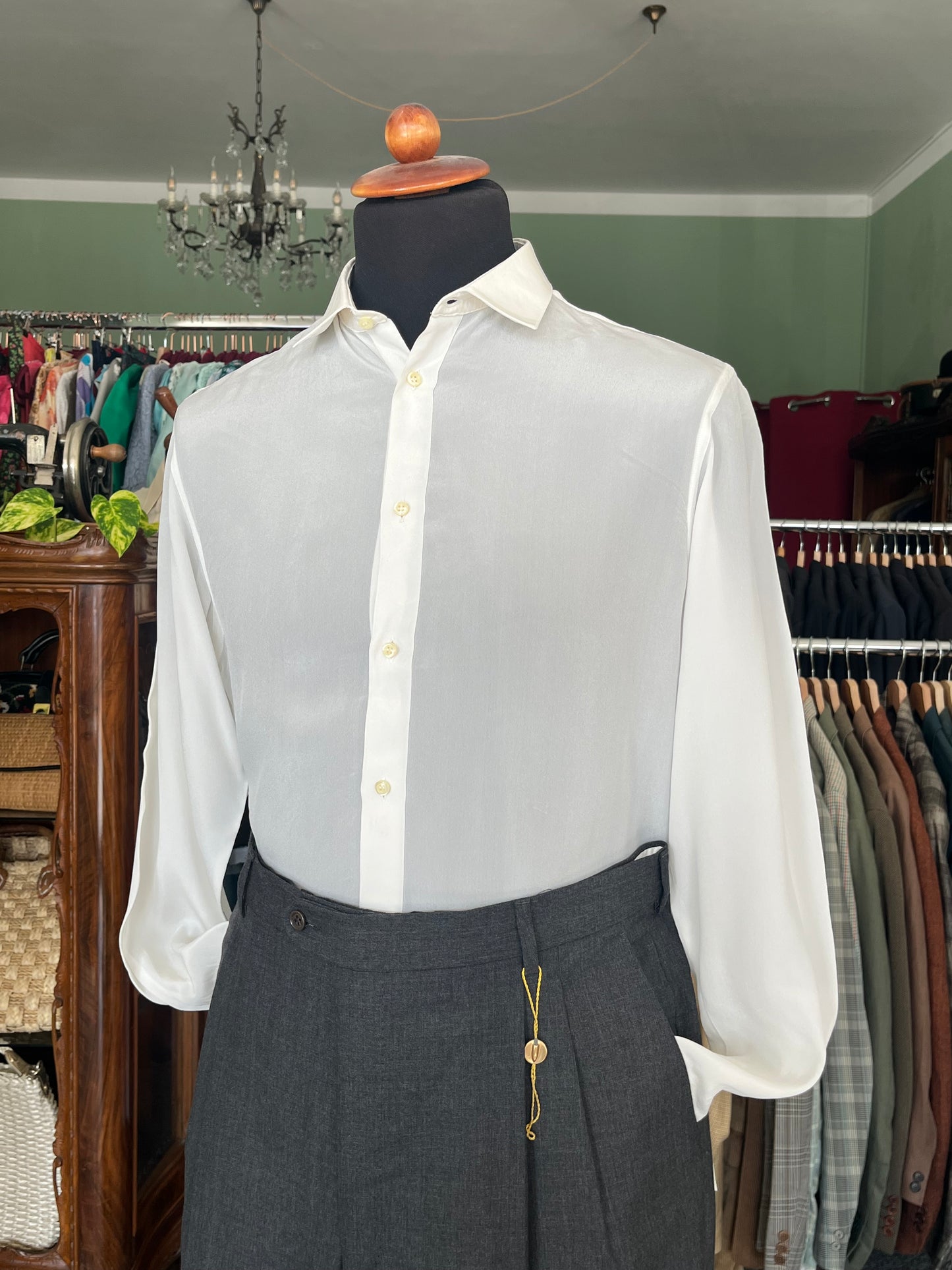 Camicia in seta anni ‘80 tg. M-L