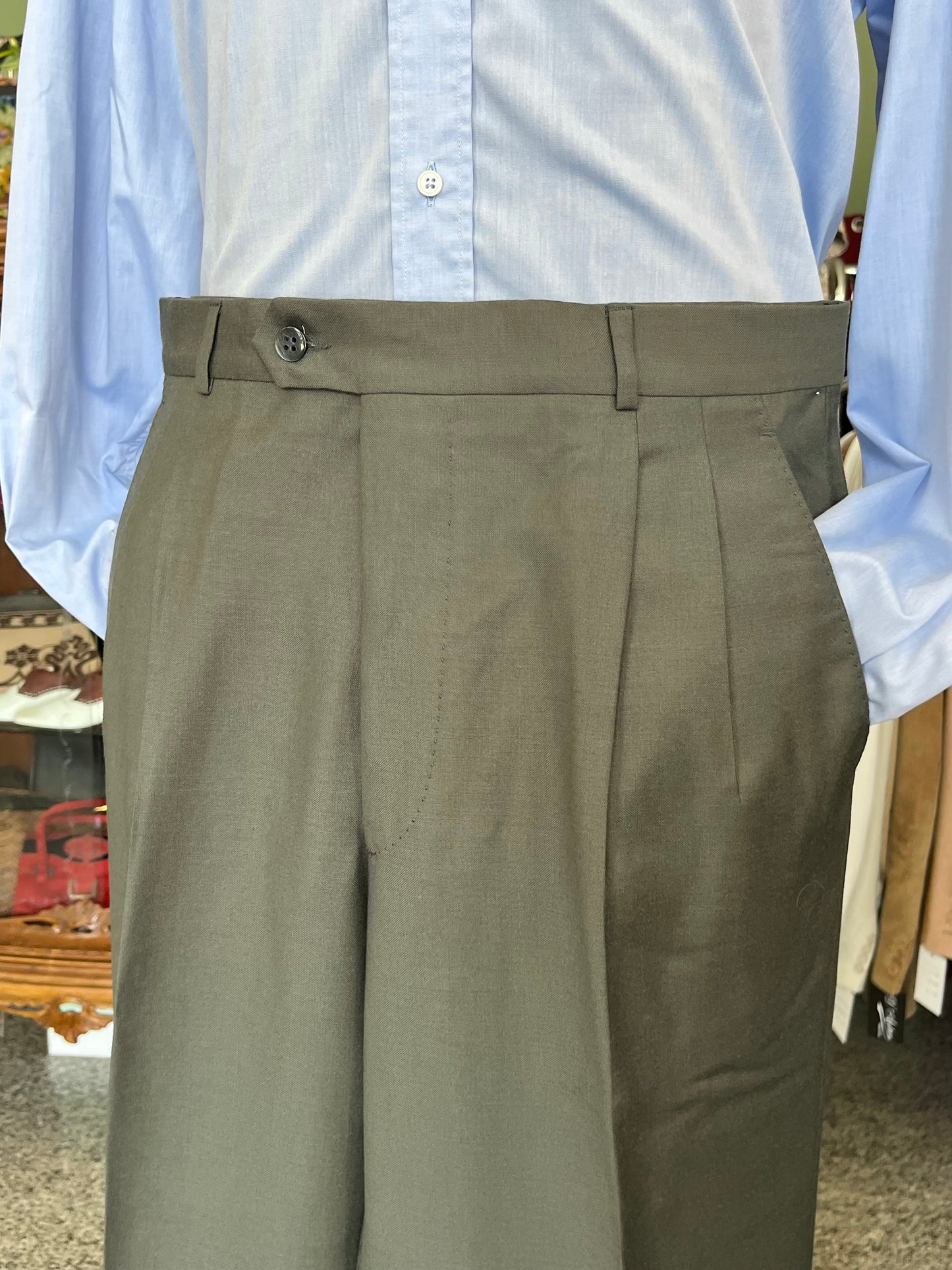 Calzoni in fresco di lana NOS tg. 48