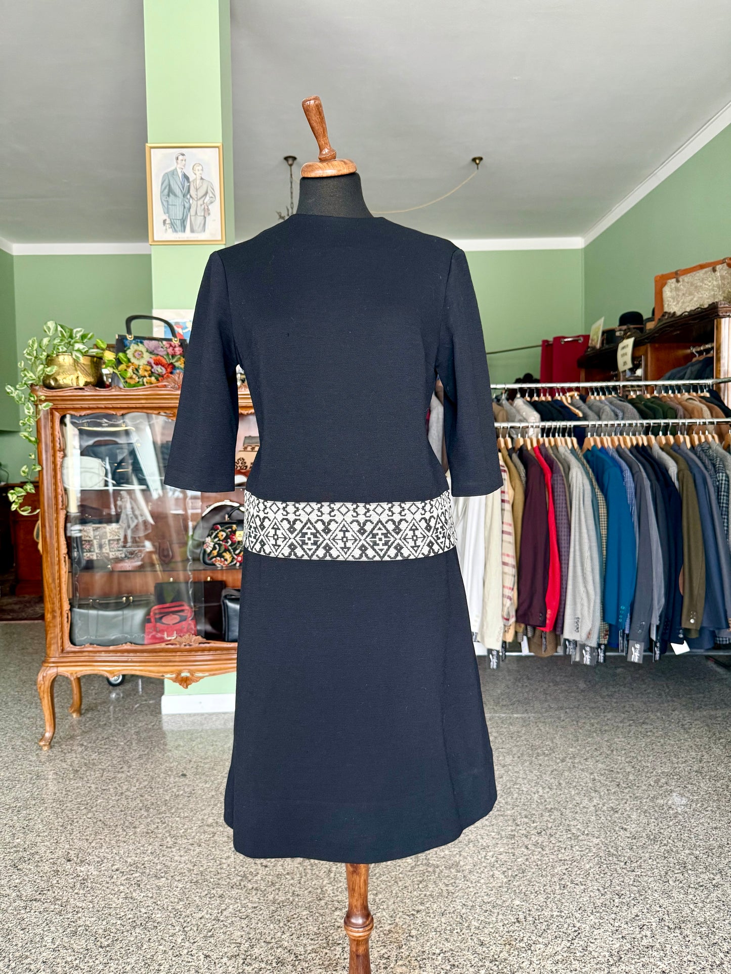 Completo anni ‘60 blusa + gonna - TG. 42