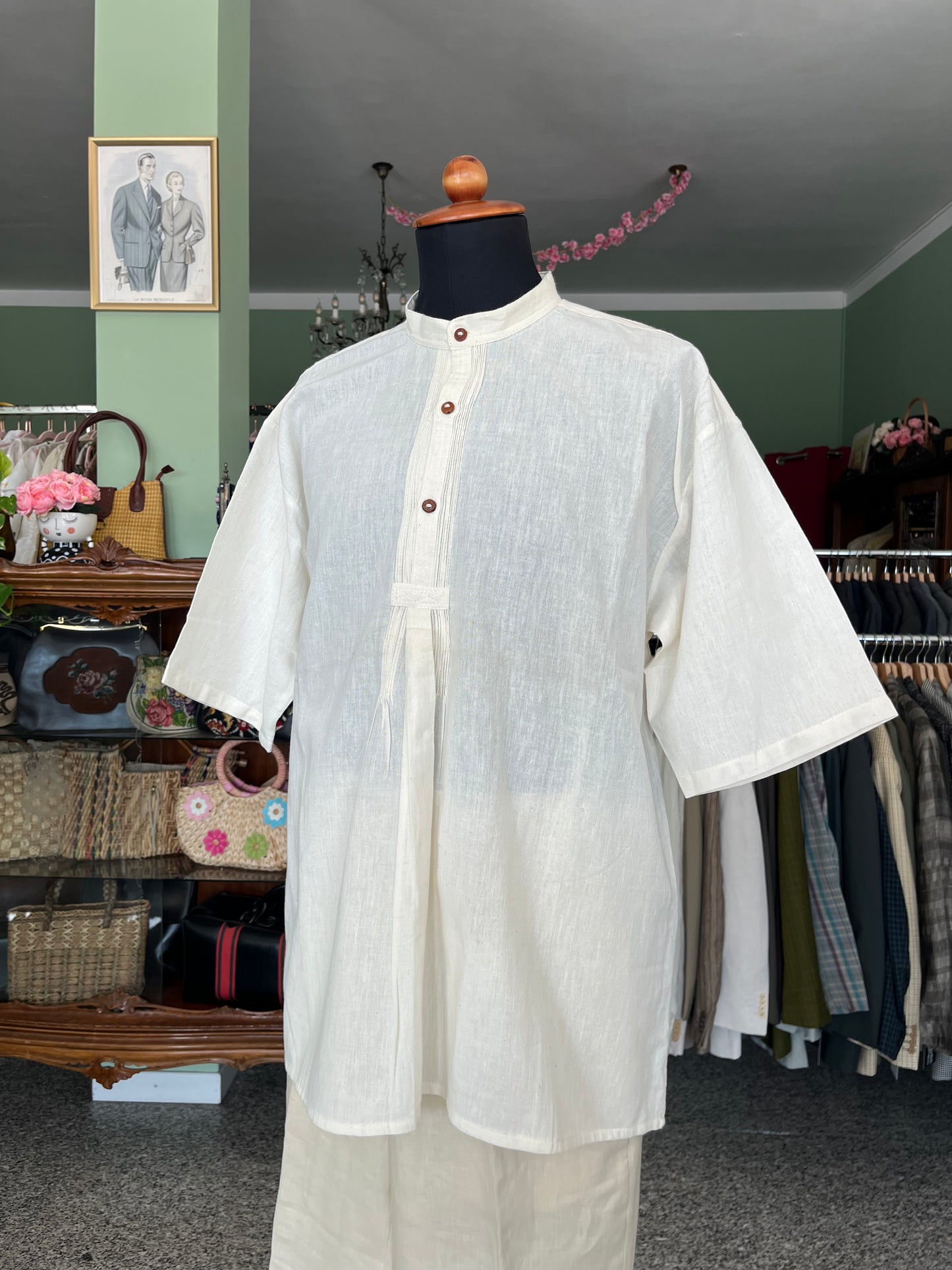 Camicia a maniche corte tg. M-L