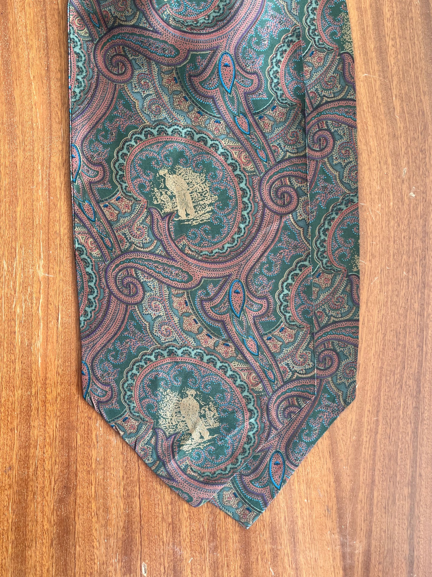 Ascot Boggi seta fantasia paisley