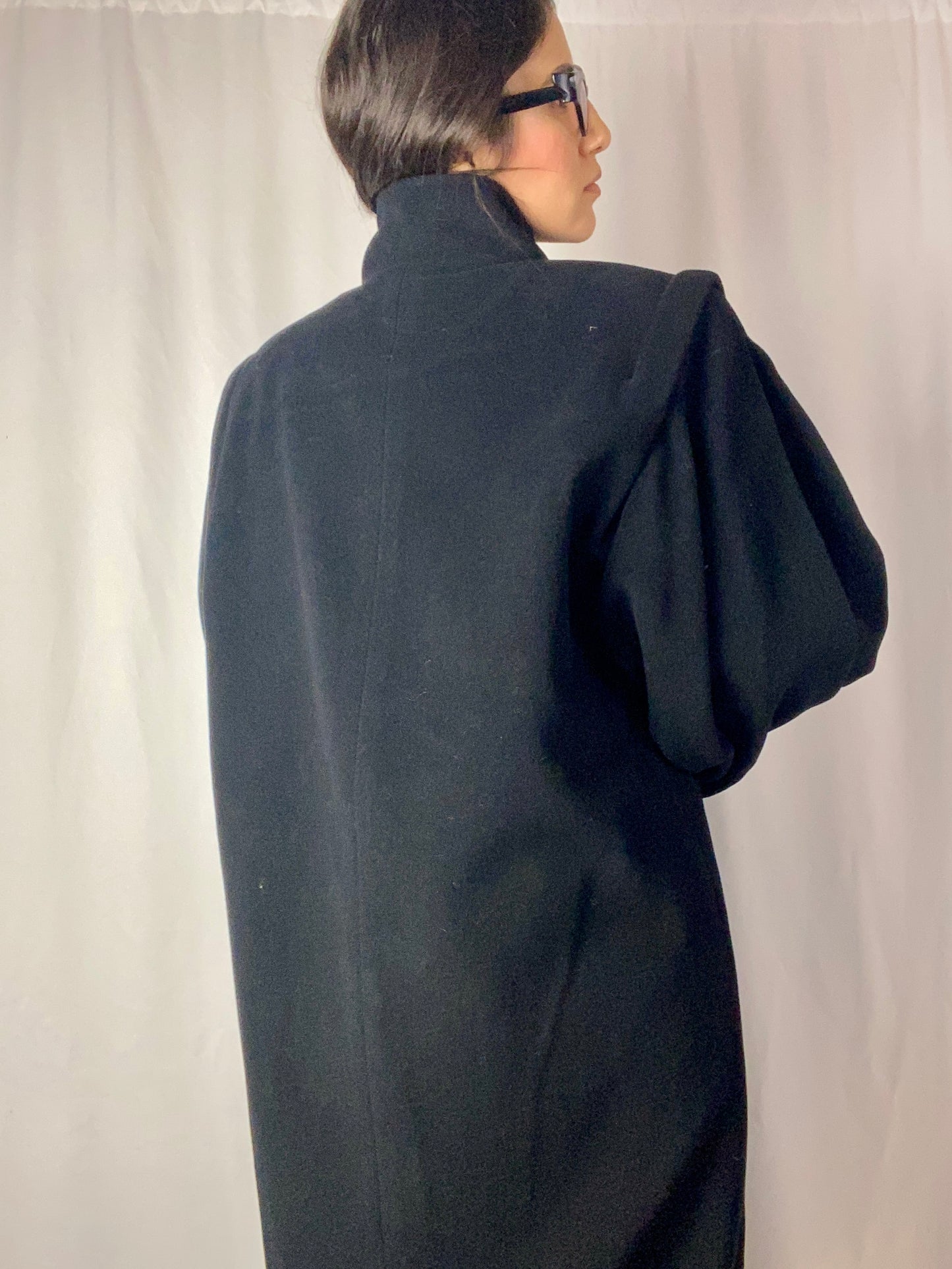Cappotto anni ‘80 in lana e cashmere - TG. 46/48/50