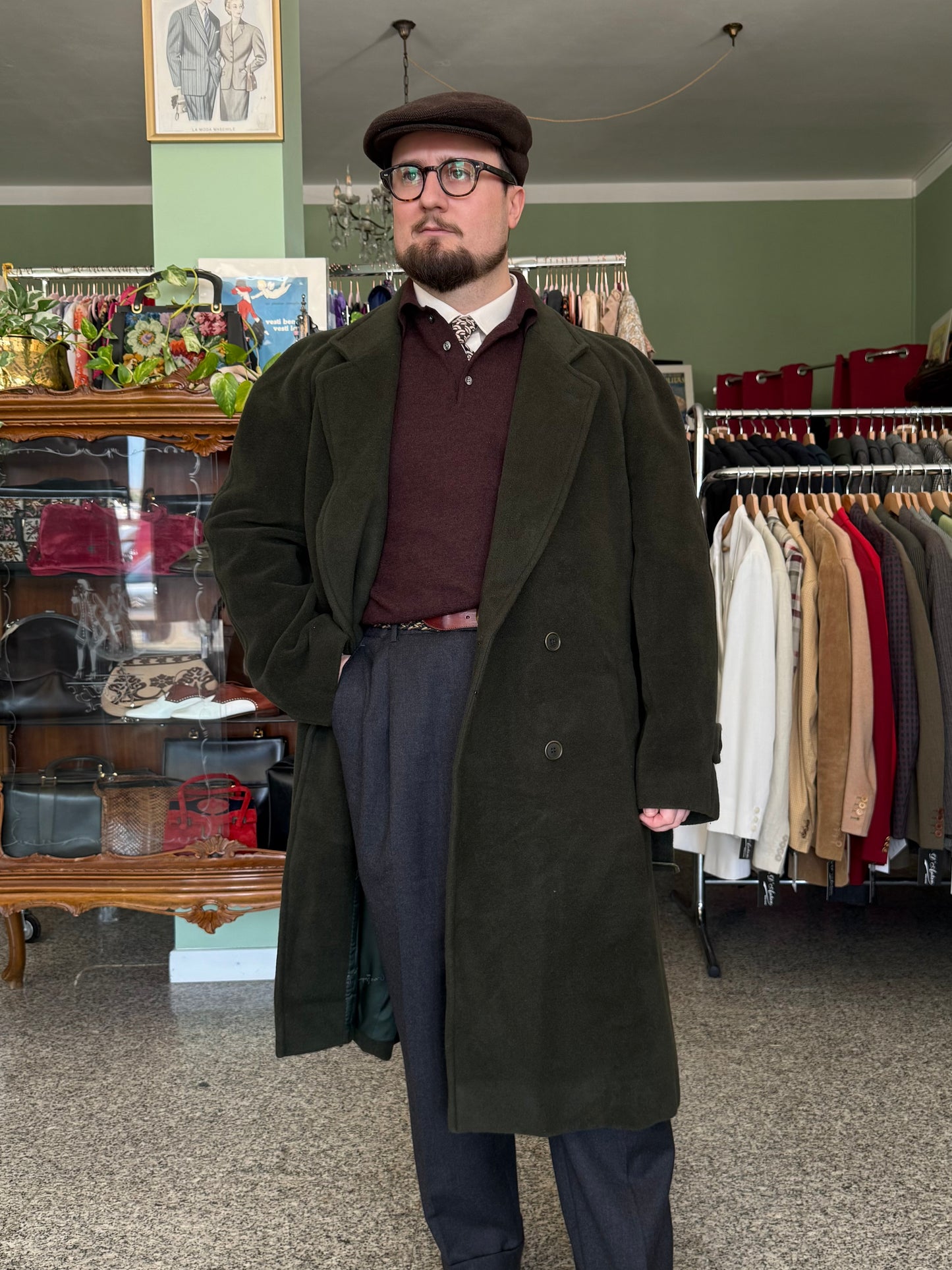 Cappotto Pierre Cardin anni '80 tg. 52-54