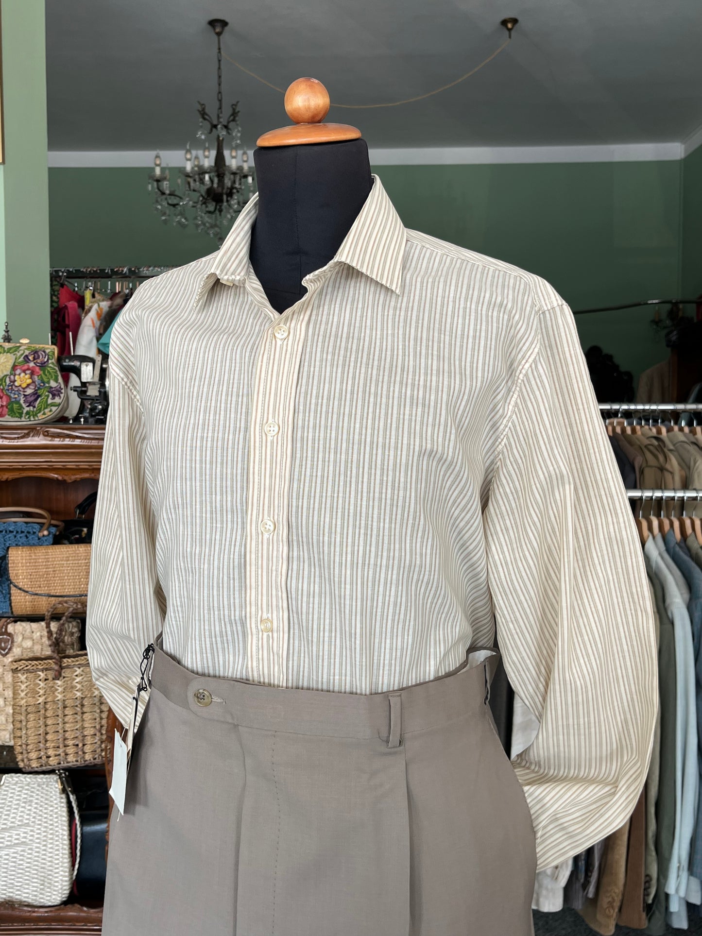 Camicia anni ‘70 a righe NOS