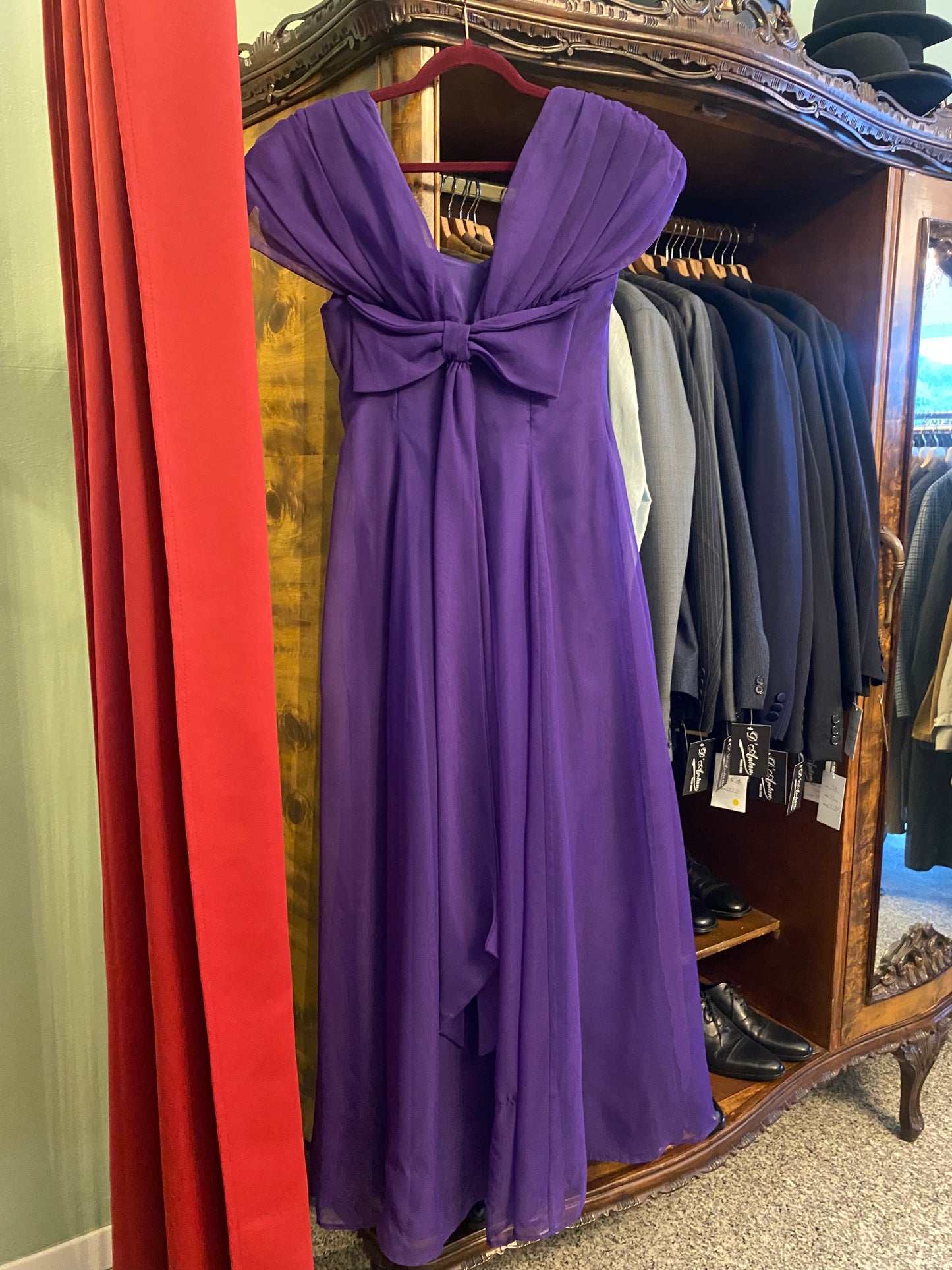 Maxi dress anni ‘70 viola 💜 - Prenotato