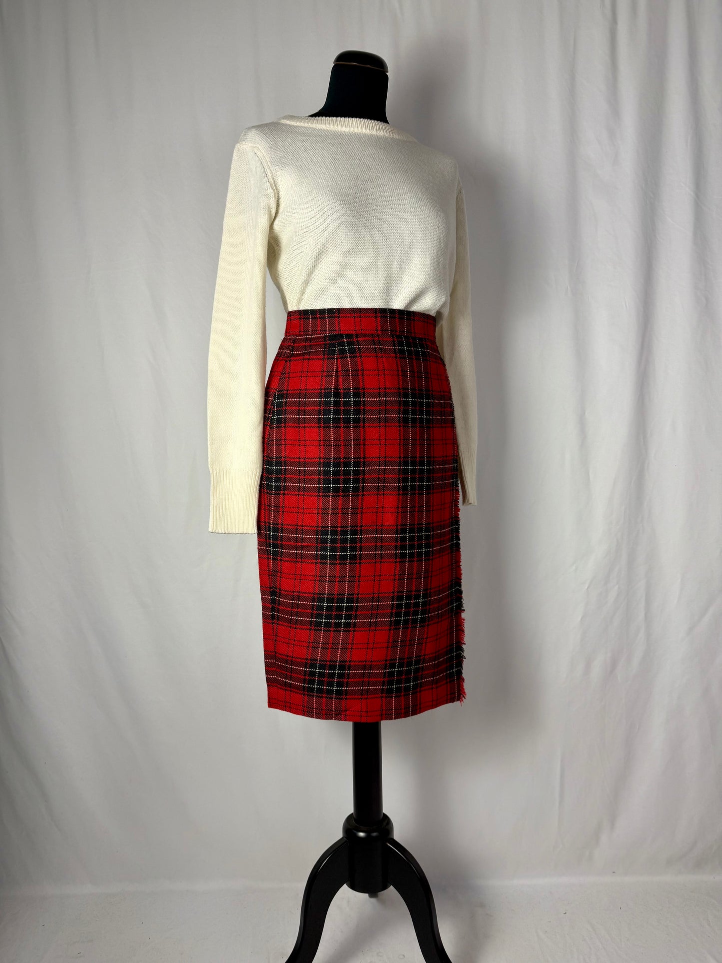 Gonna anni ‘80 in tartan - TG. 46