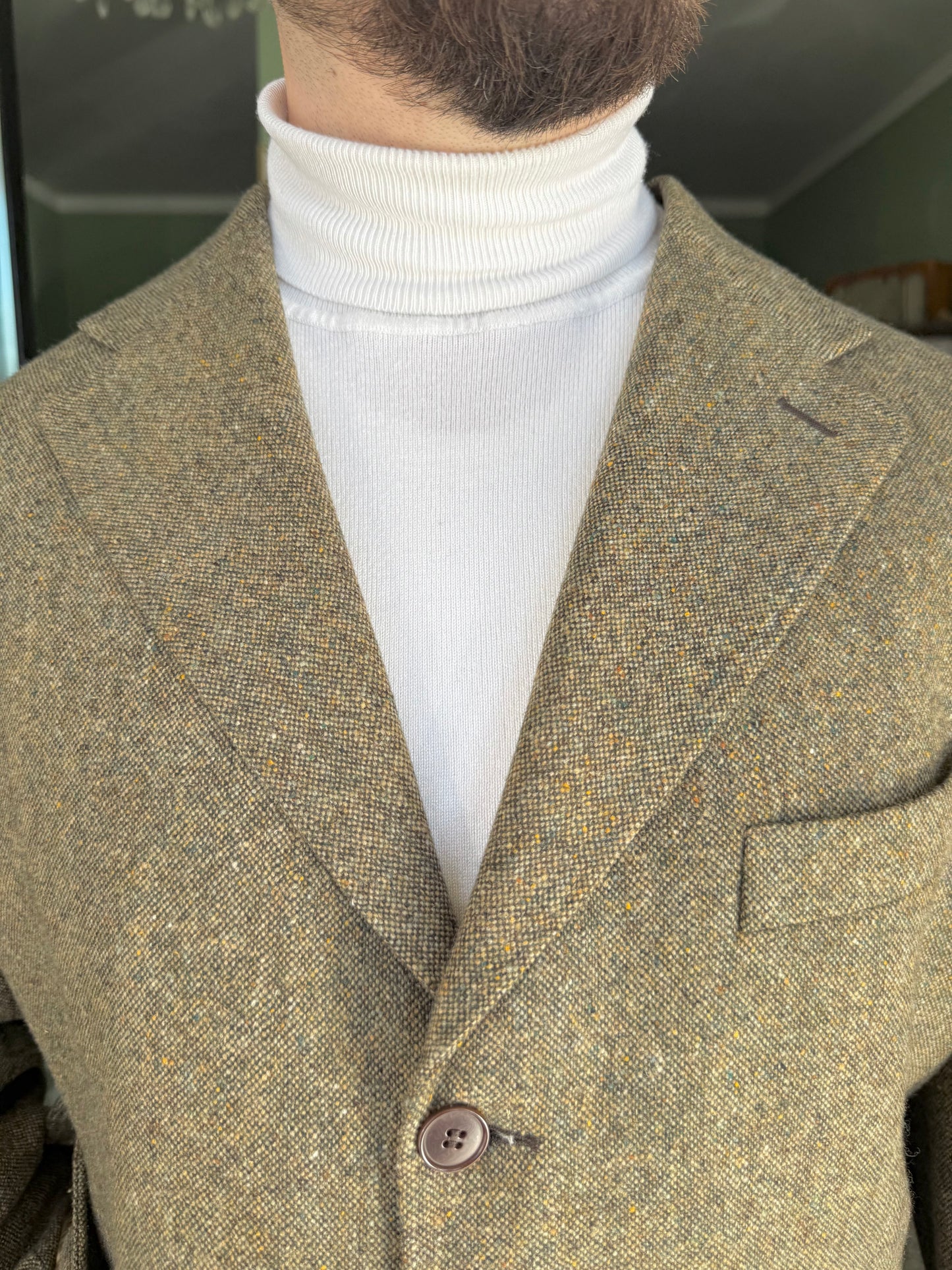 Giacca in tweed anni '80 tg. 56