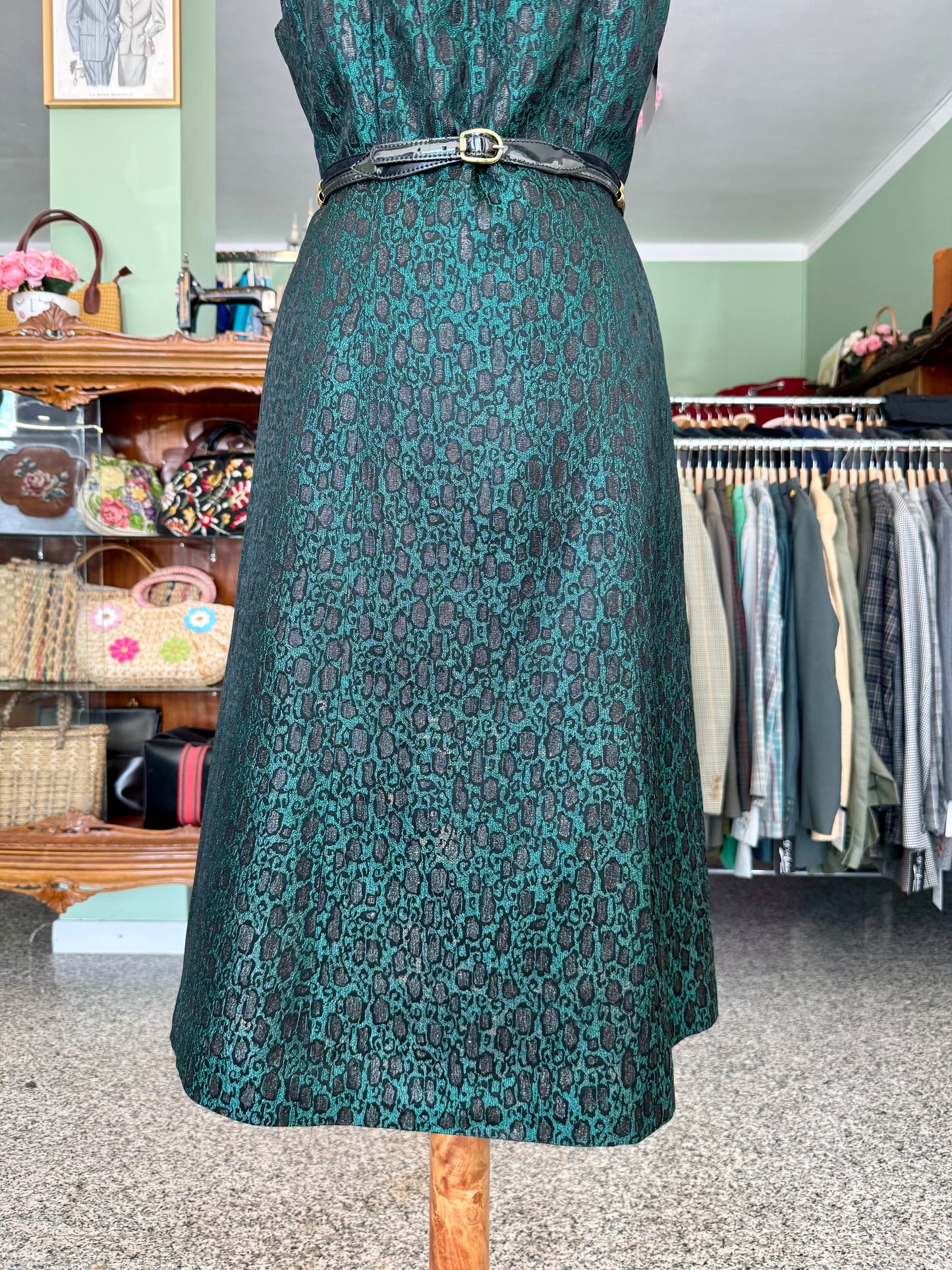 Abito anni ‘60 sartoriale animalier - TG. 46