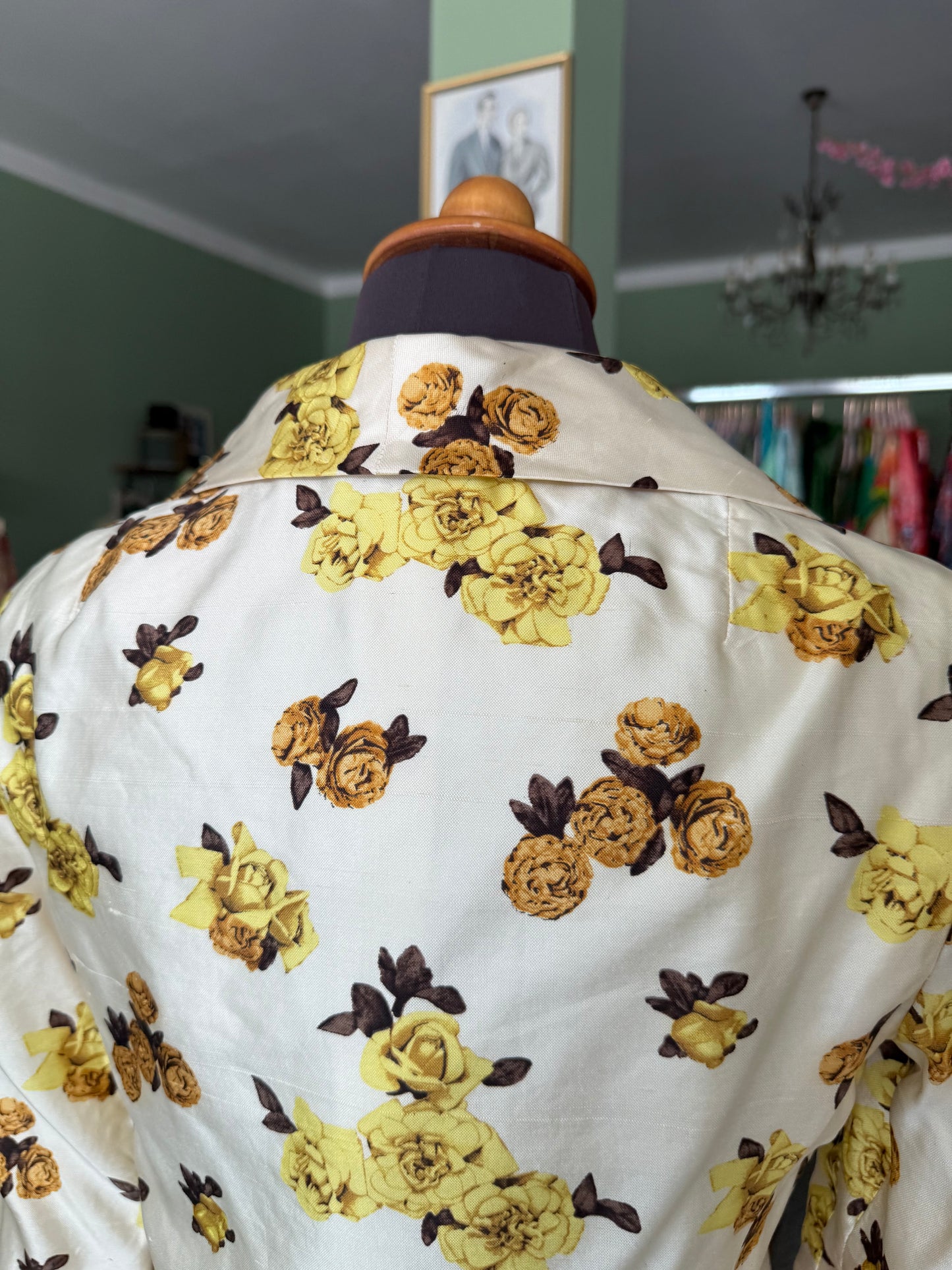 Tailleur anni ‘60 in shantung di seta - TG. 40