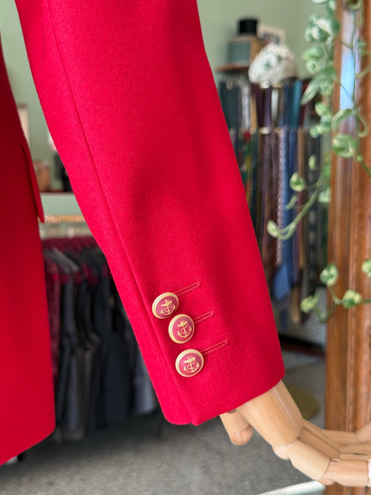 Blazer rosso nuovo fondo di magazzino - TG. 44