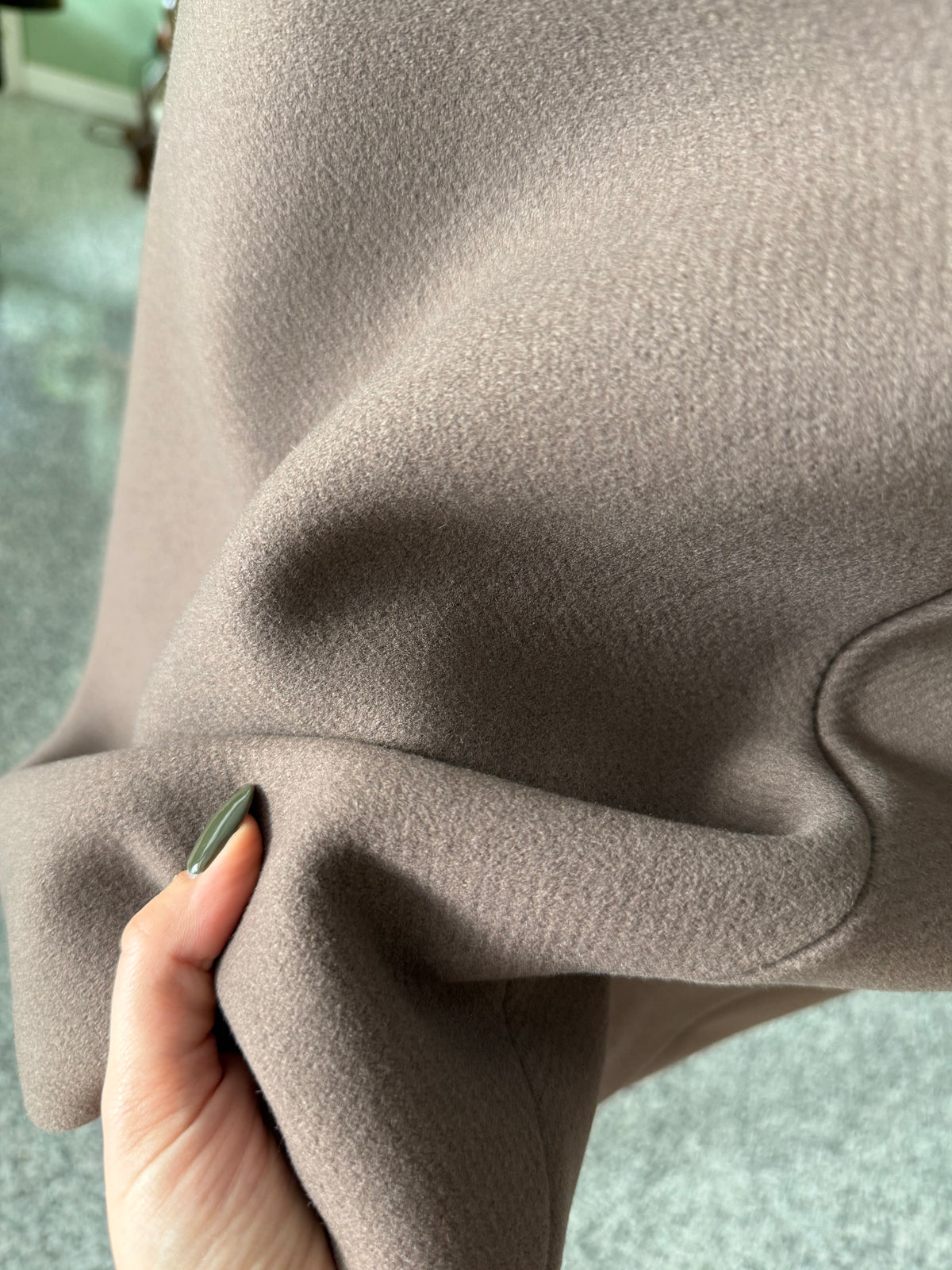 Cappotto anni ‘60 NOS tortora - TG. 40/42