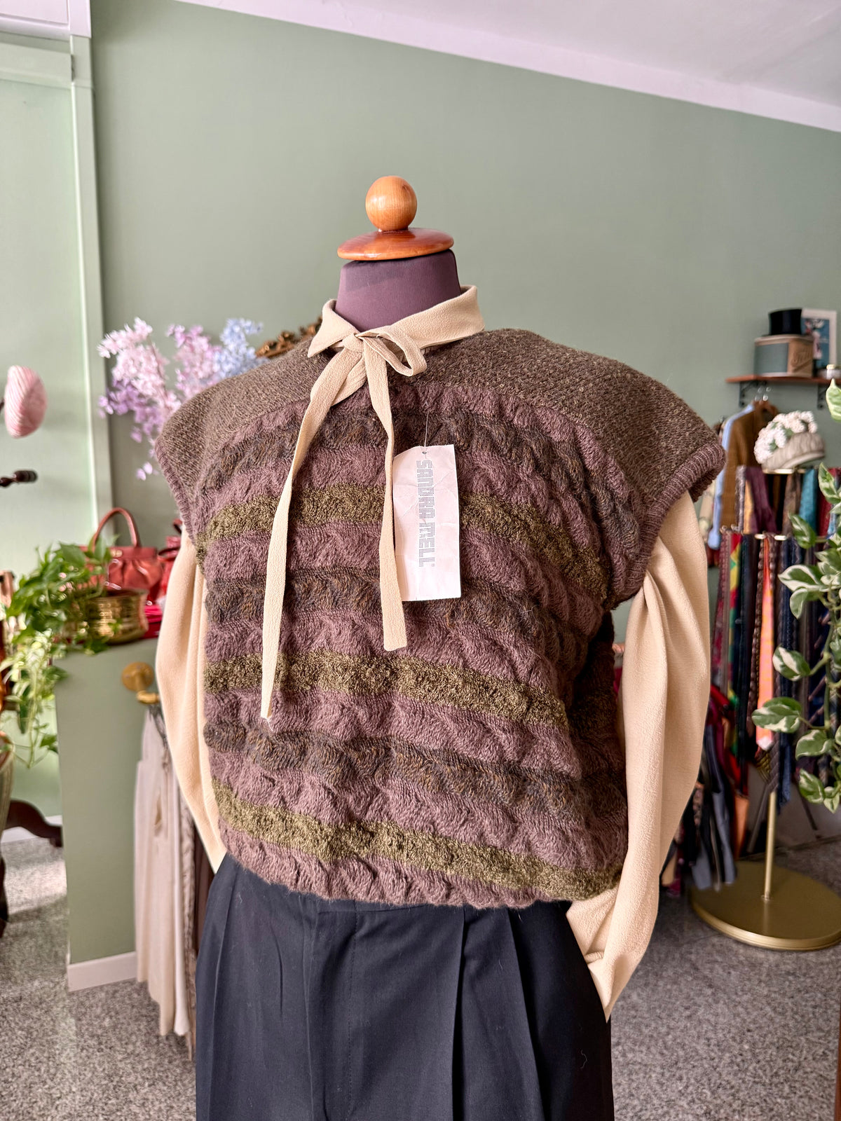 Gilet NOS in lana e alpaca - TG. 42/44