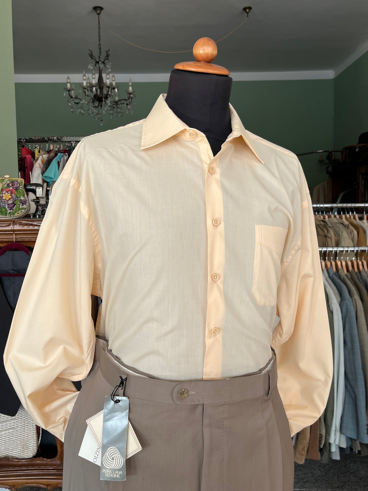 Camicia anni ‘80 pesca NOS