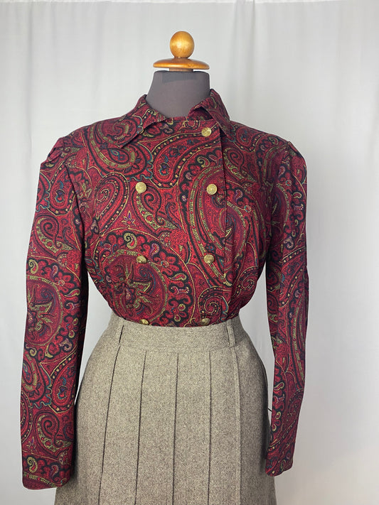 Camicia in flanella di lana - TG. 40/42