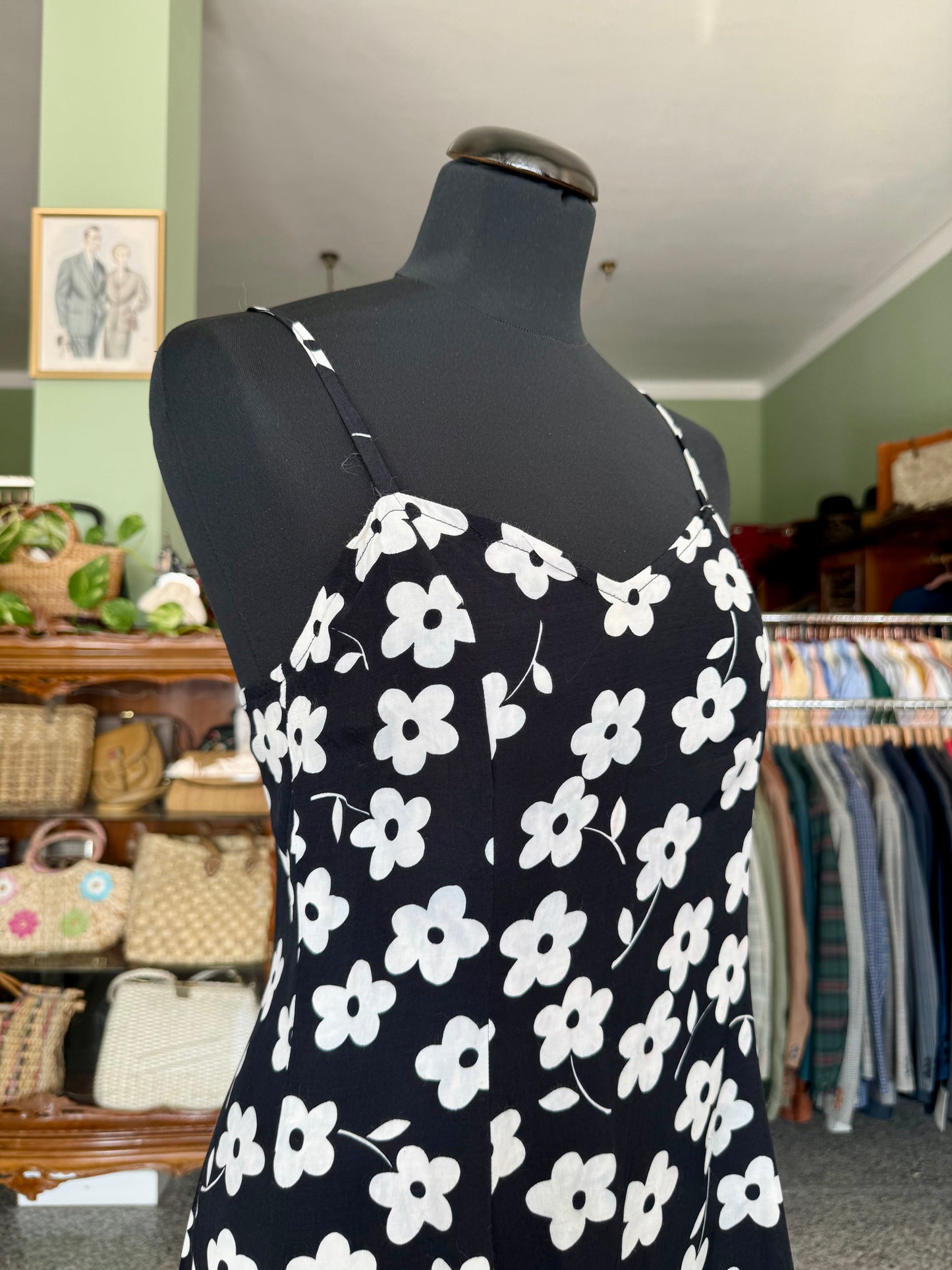 Mini dress con margherite - TG. 38