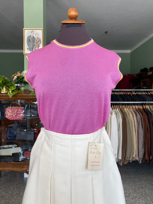 Blusa smanicate rosa - TG. 42/44