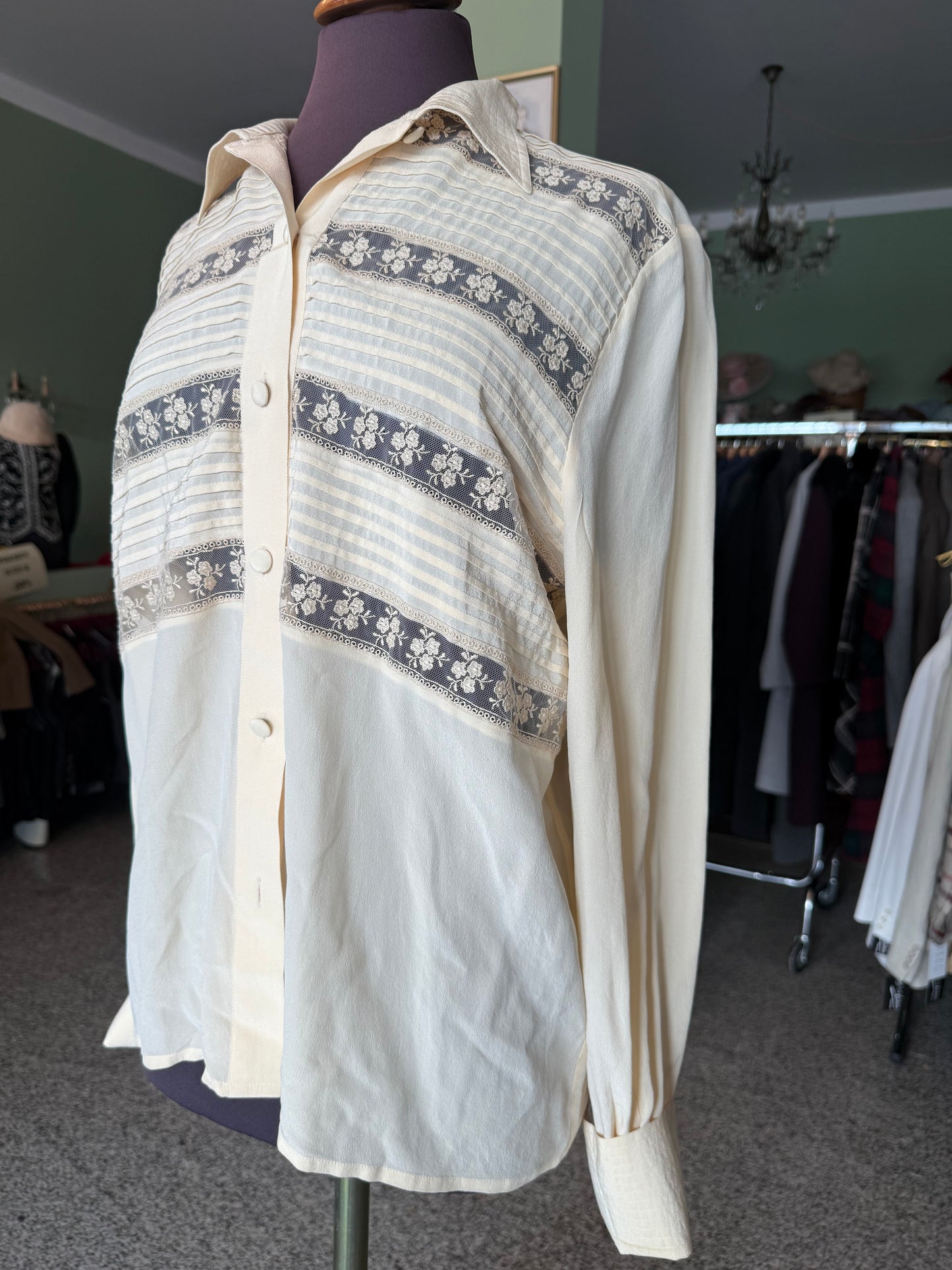 Camicia in pura seta - TG. 44
